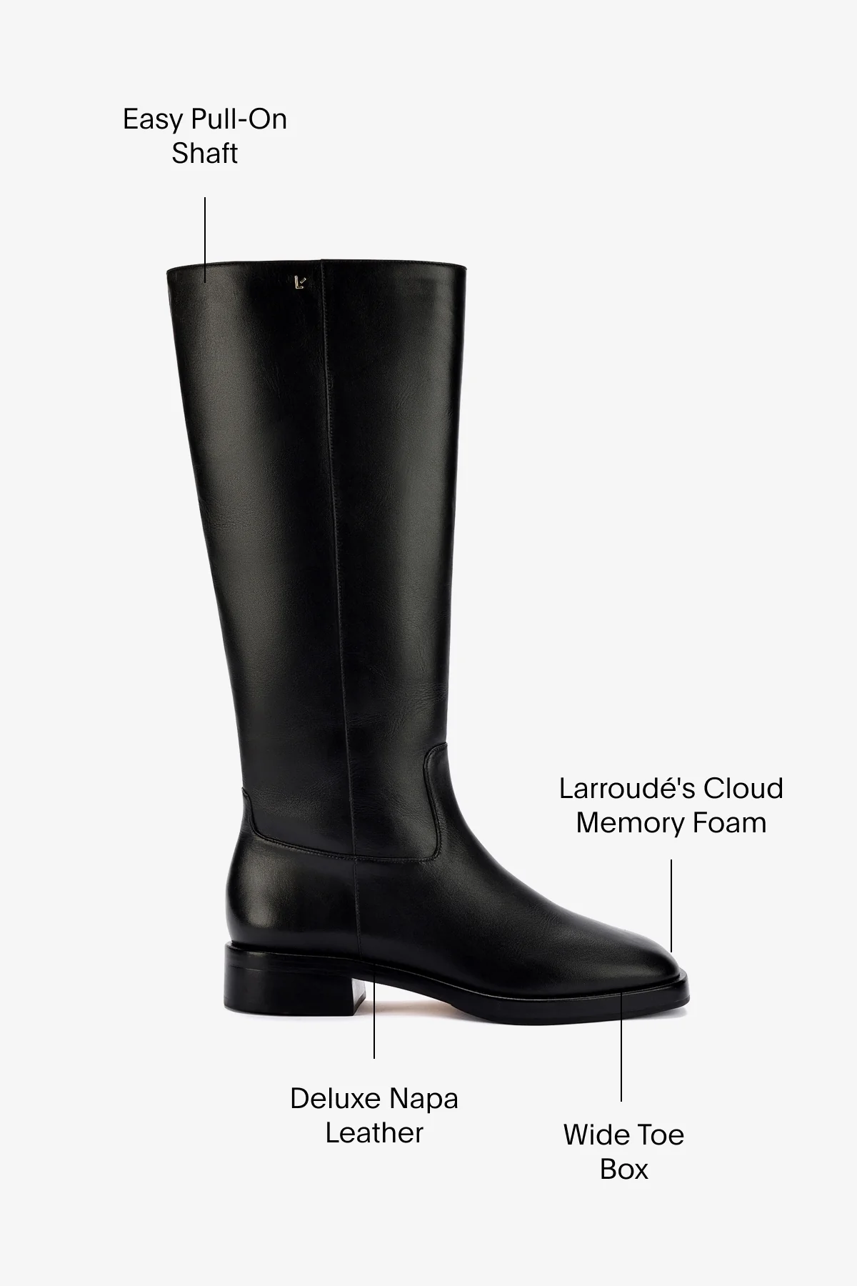 Bota Anne Couro Preto - Image 5