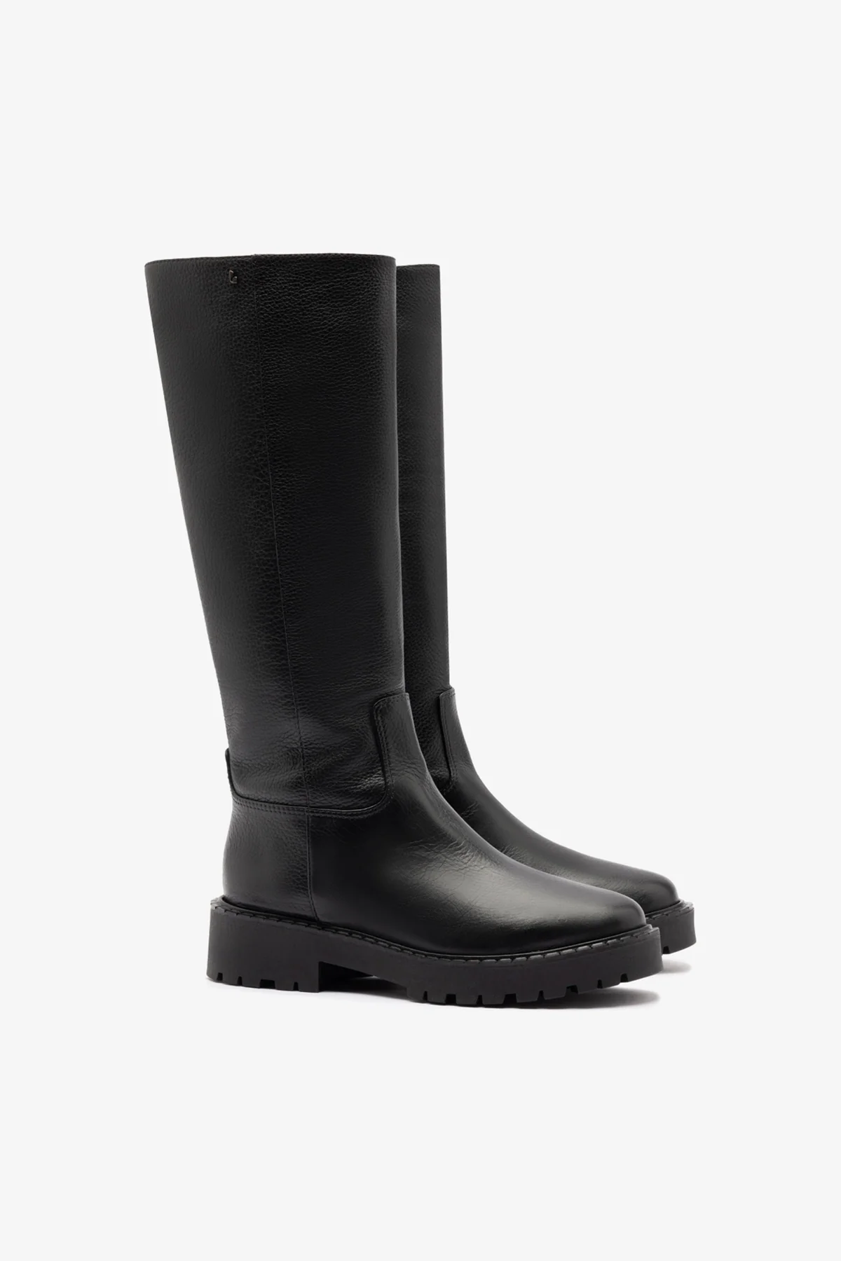 Bota Tratorada Anne Couro Preto - Image 2