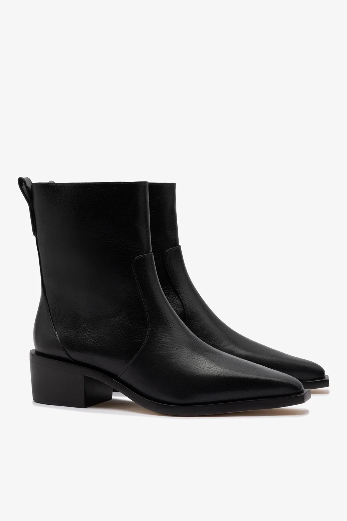 Bota Florencia Low Couro Preto - Image 3