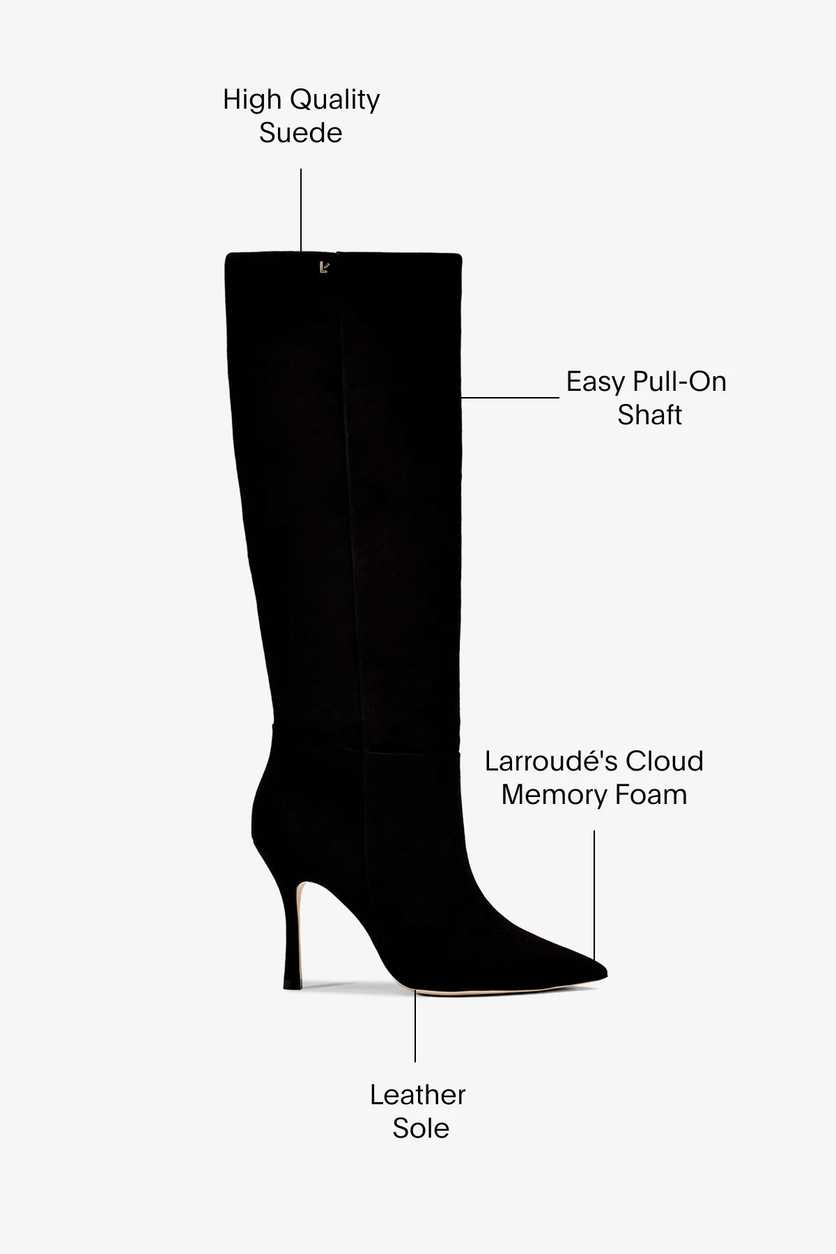 Bota Kate Camurça Preto - Image 5