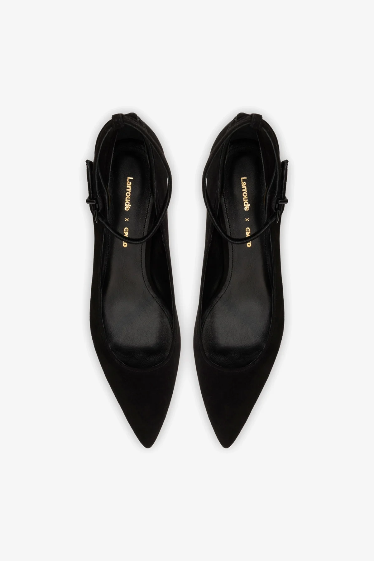 Larroudé x CPPXO: Scarpin Camurça Preto - Image 5