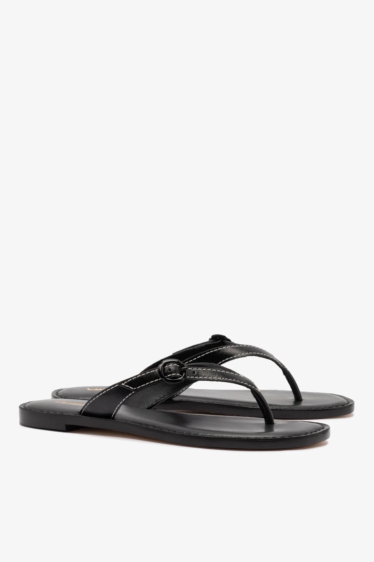 Flat Mary Kate Couro Preto - Image 3
