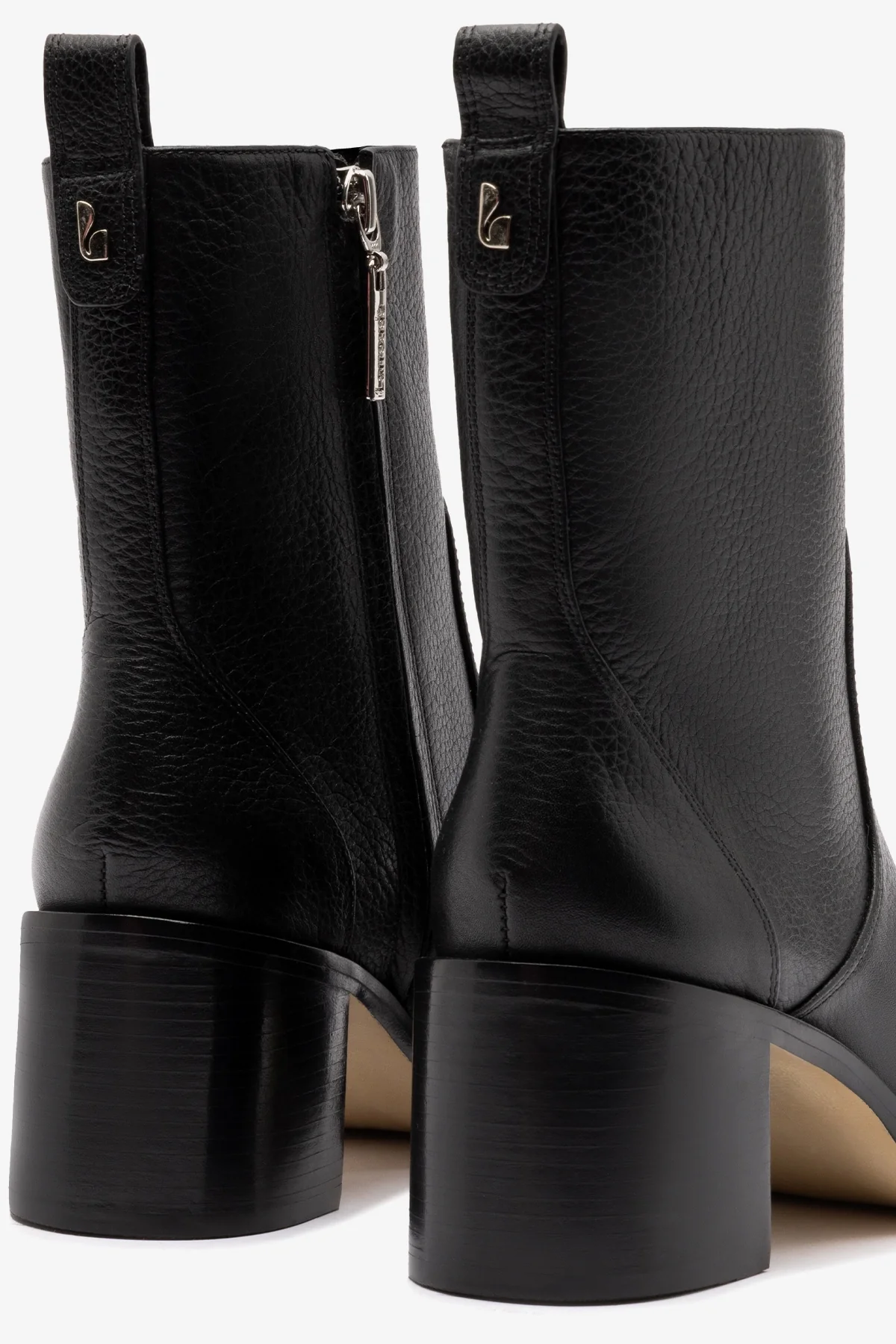 Bota Ricky Mini Couro Preto - Image 4