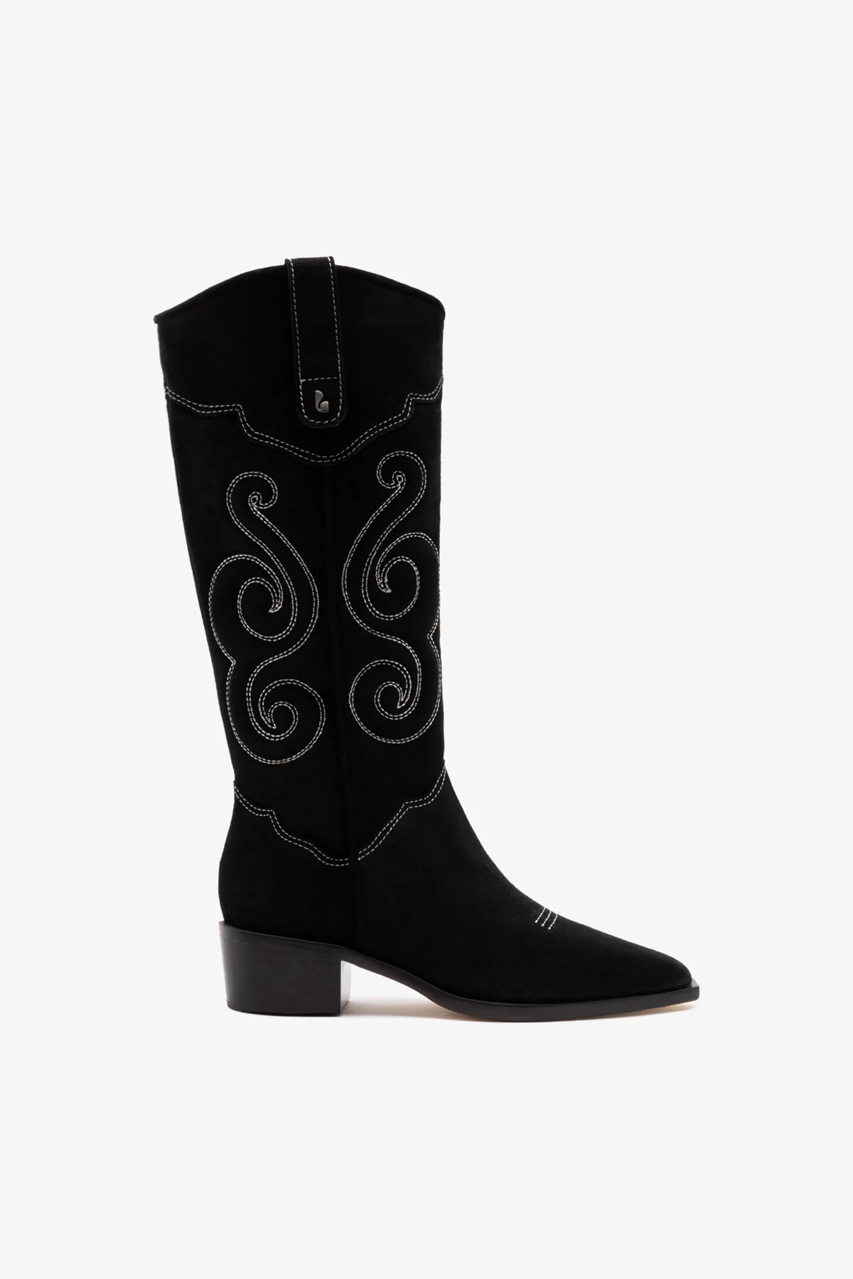 Bota Paloma Camurça Preto