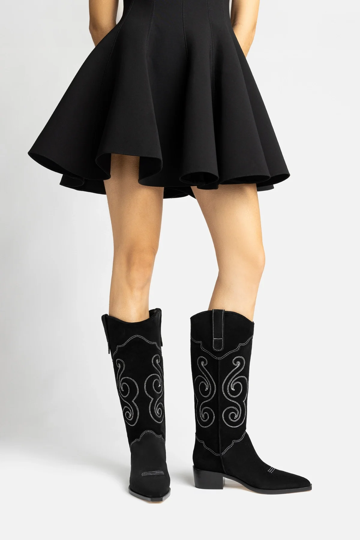 Bota Paloma Camurça Preto - Image 2