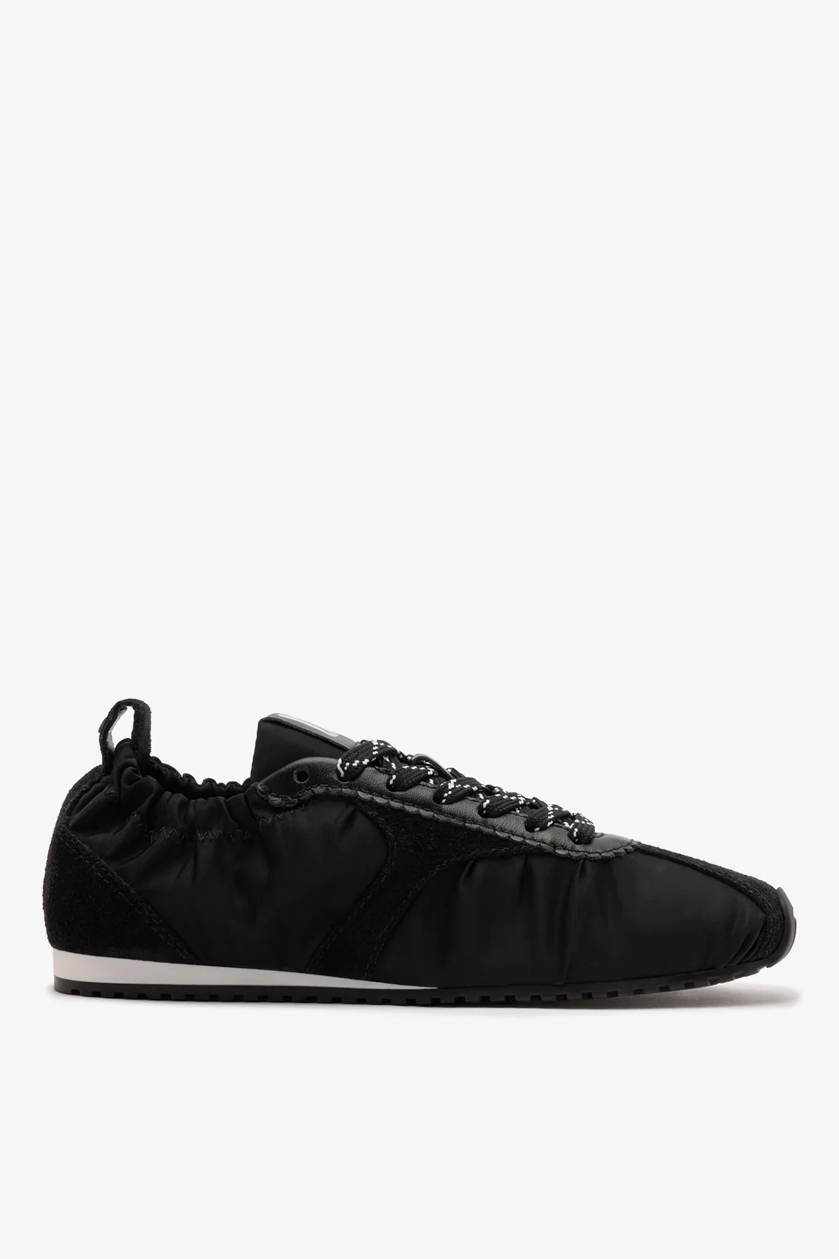 Tênis Stella Lite Nylon e Camurça Preto