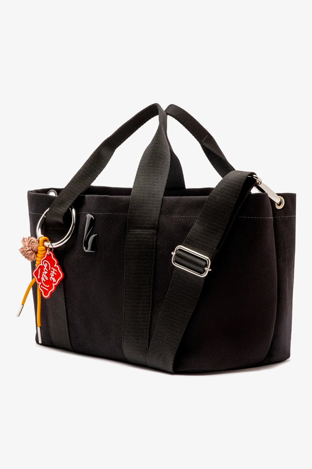 Bolsa Tote Bag Americana Jeans Preto - Image 3
