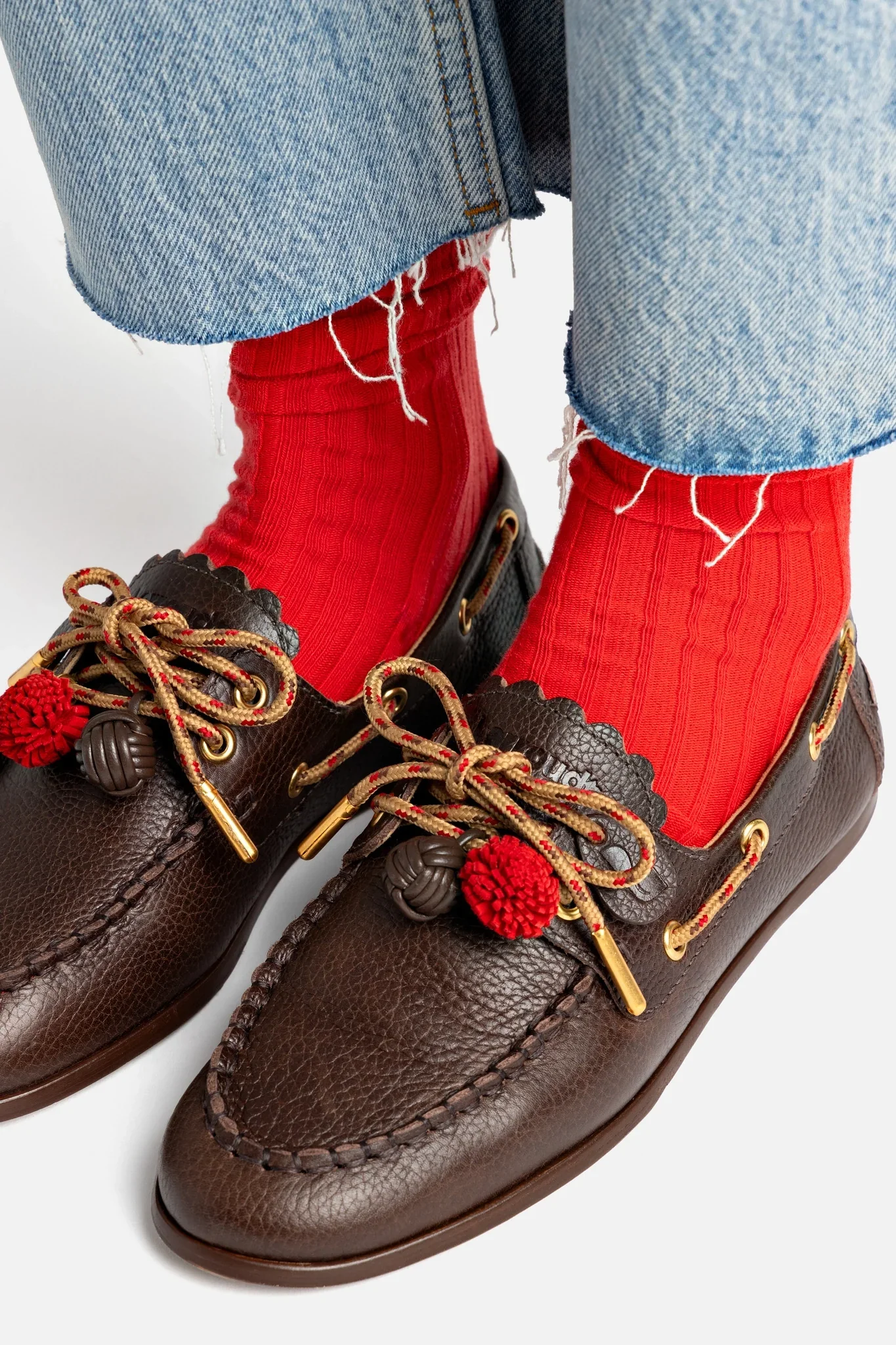 Mocassim Boat Shoe Cyprus Couro Marrom - Image 6
