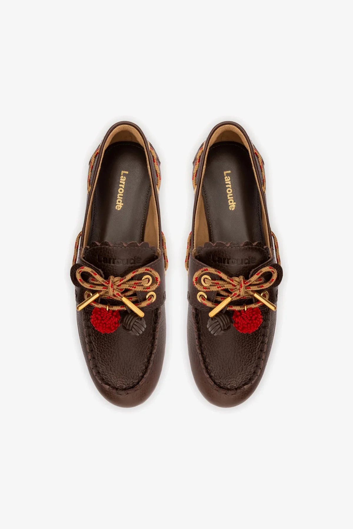 Mocassim Boat Shoe Cyprus Couro Marrom - Image 7