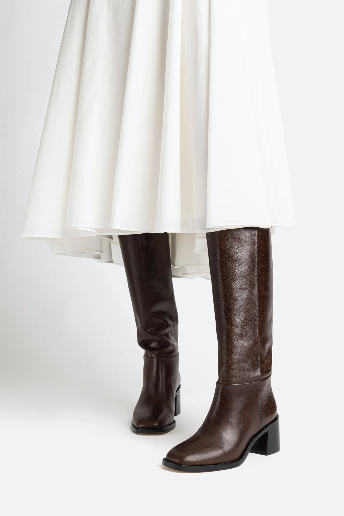 Bota Ricky Couro Marrom - Image 2