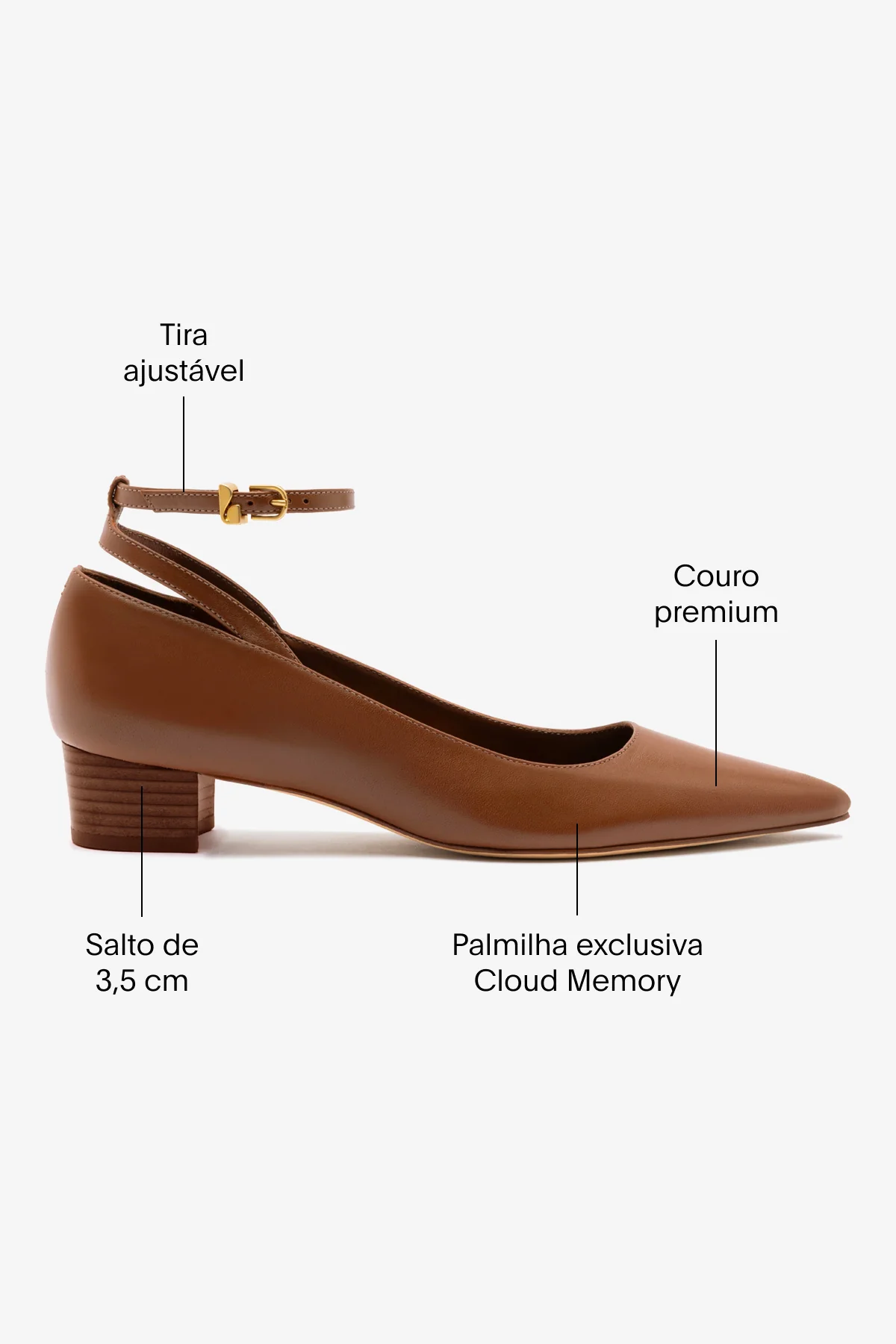 Larroudé x CPPXO: Scarpin Couro Caramelo - Image 4