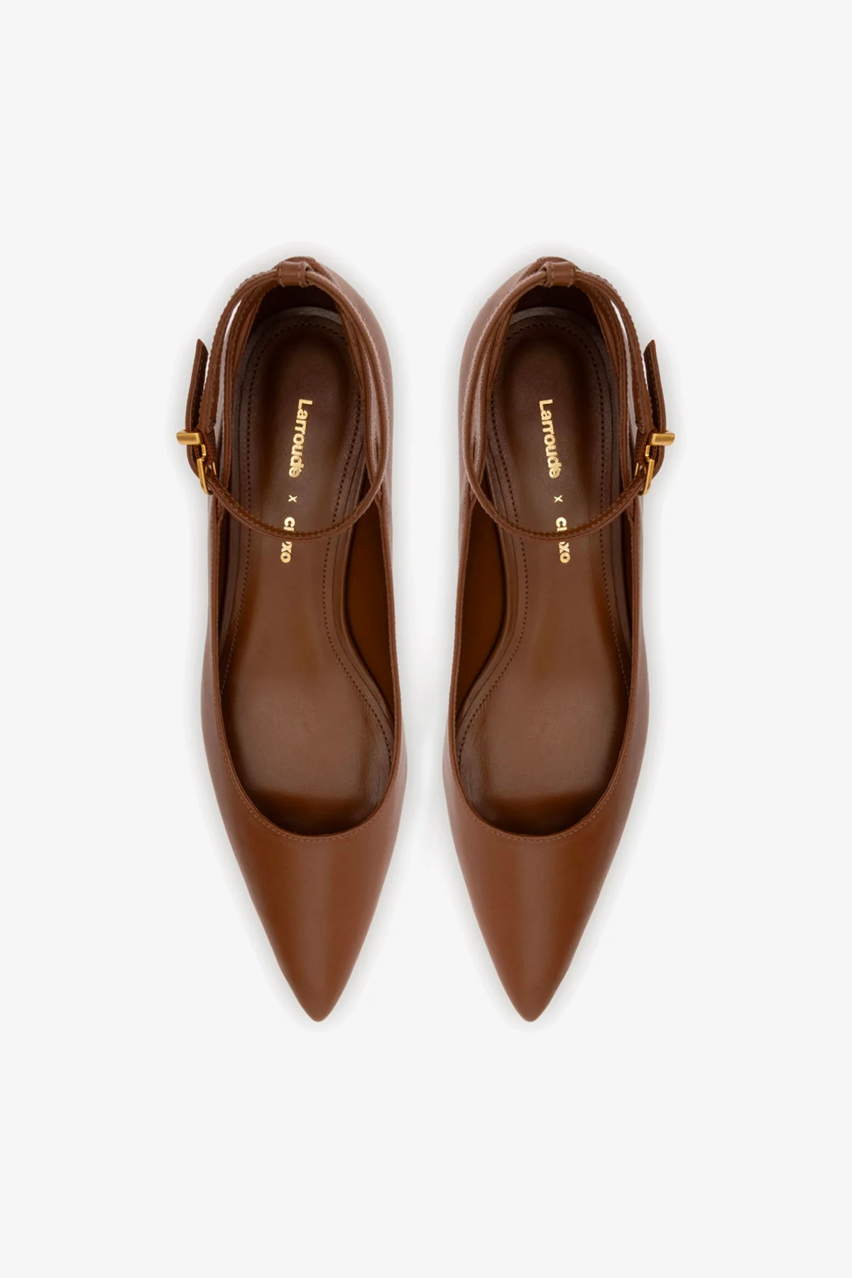 Larroudé x CPPXO: Scarpin Couro Caramelo - Image 5