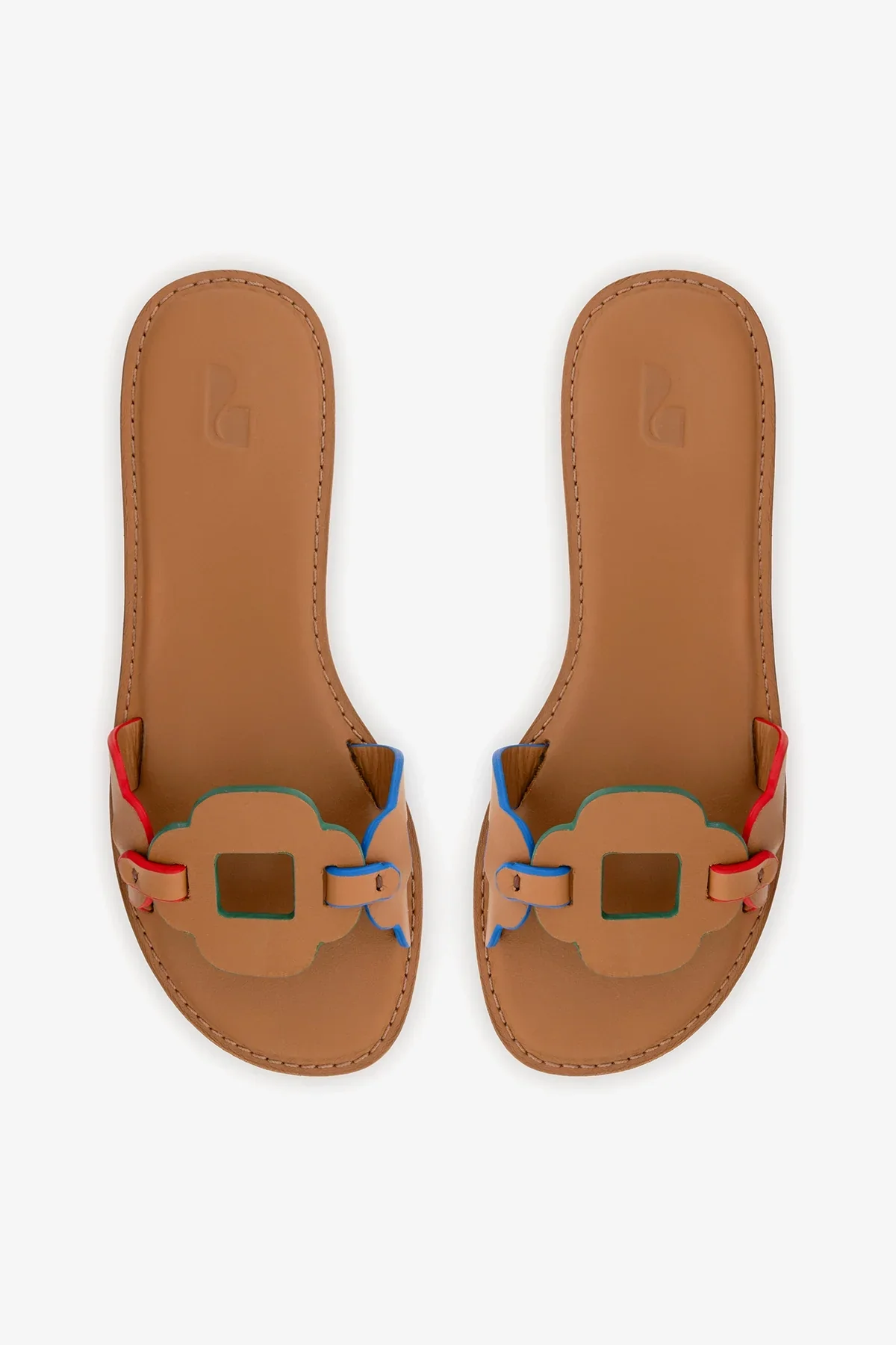 Flat Margherita Couro Caramelo - Image 7