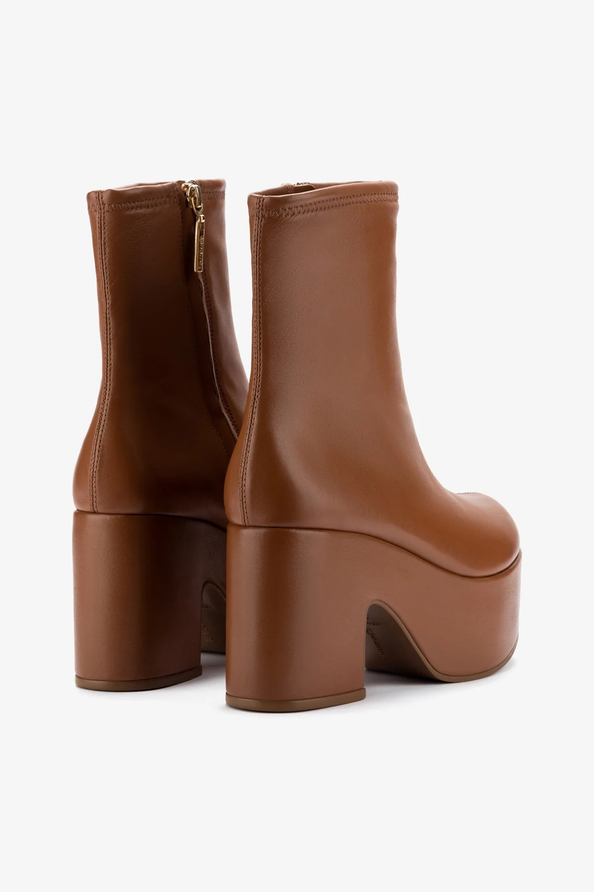 Bota Miso Couro Stretch Caramel - Image 7