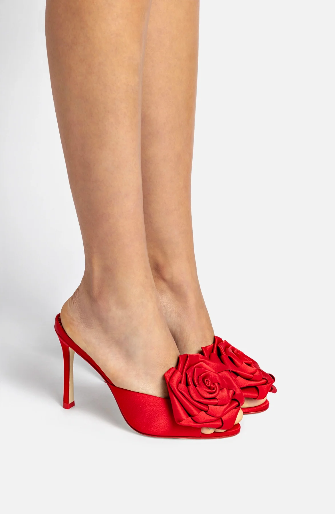 Mule Scarlet Cetim Vermelho - Image 2