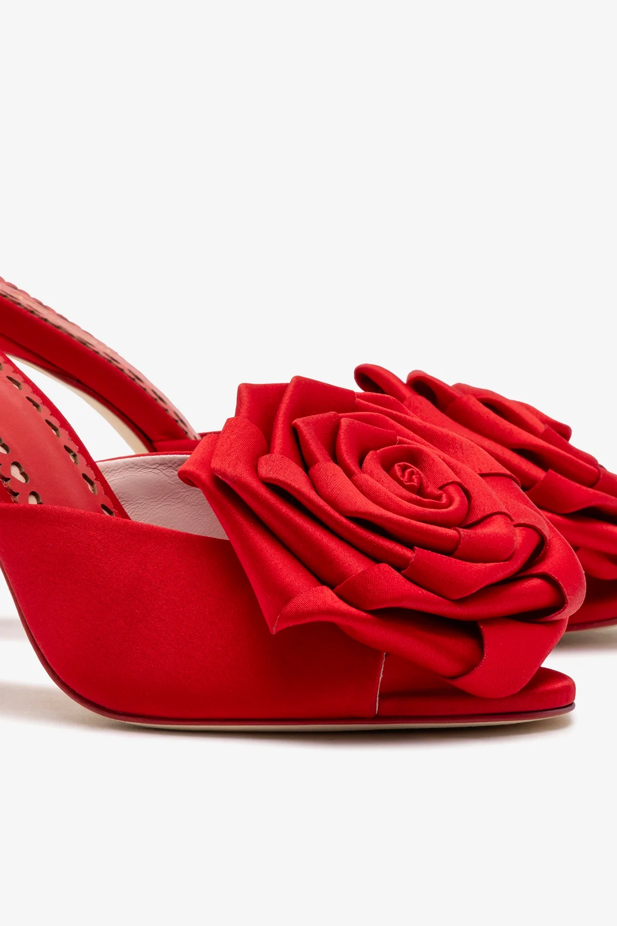 Mule Scarlet Cetim Vermelho - Image 4