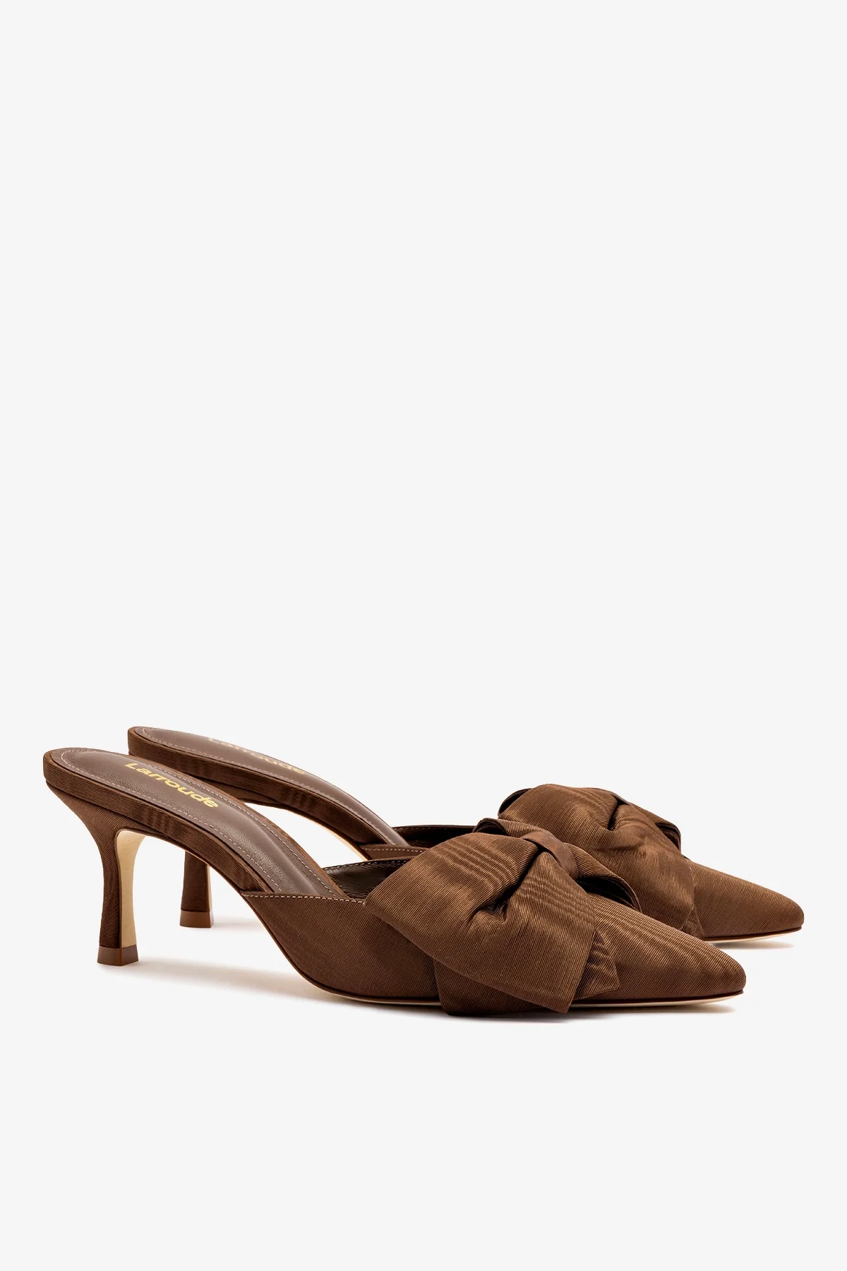 Mule Elle Mini Seda Marrom - Image 3