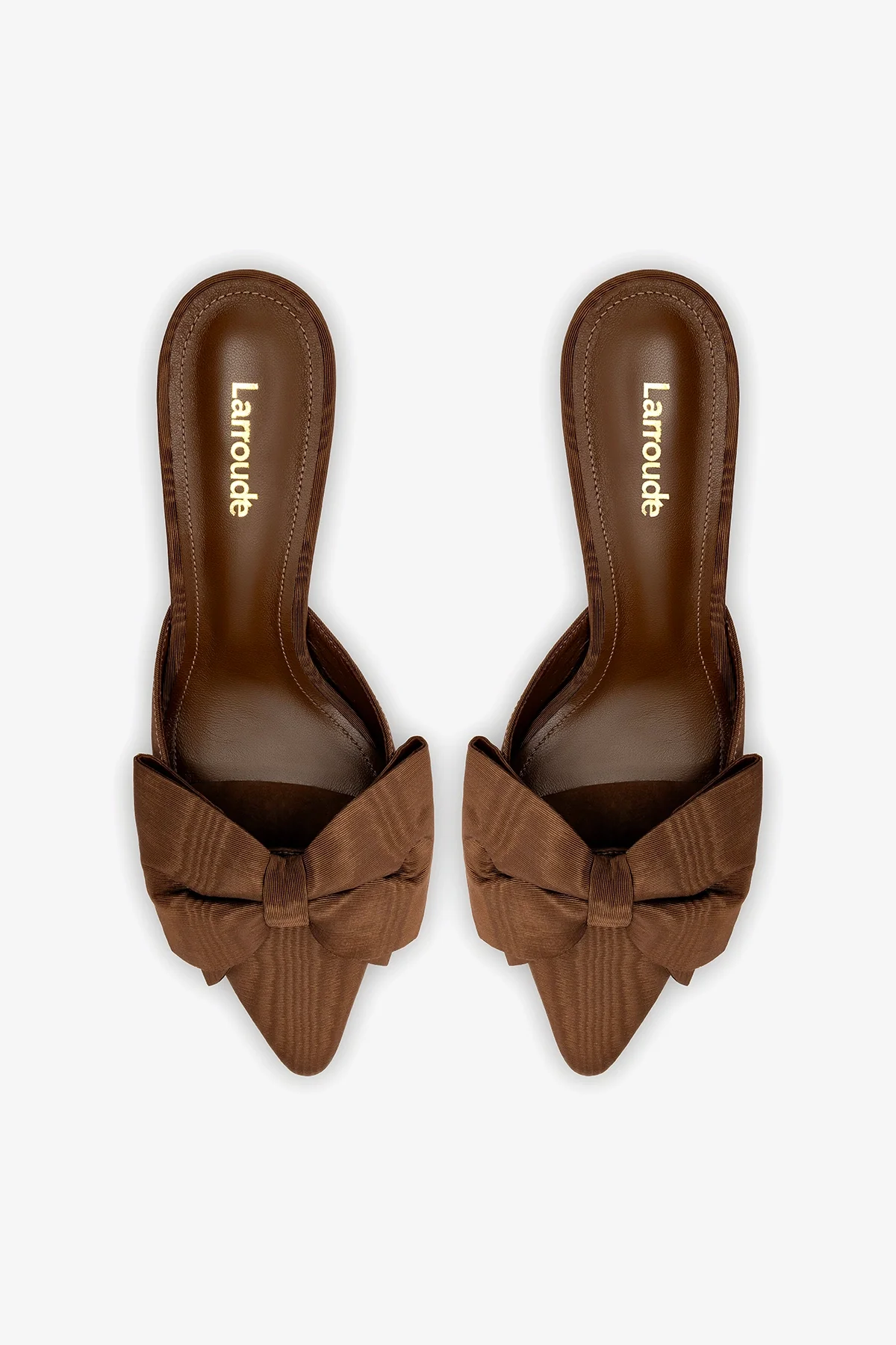 Mule Elle Mini Seda Marrom - Image 7