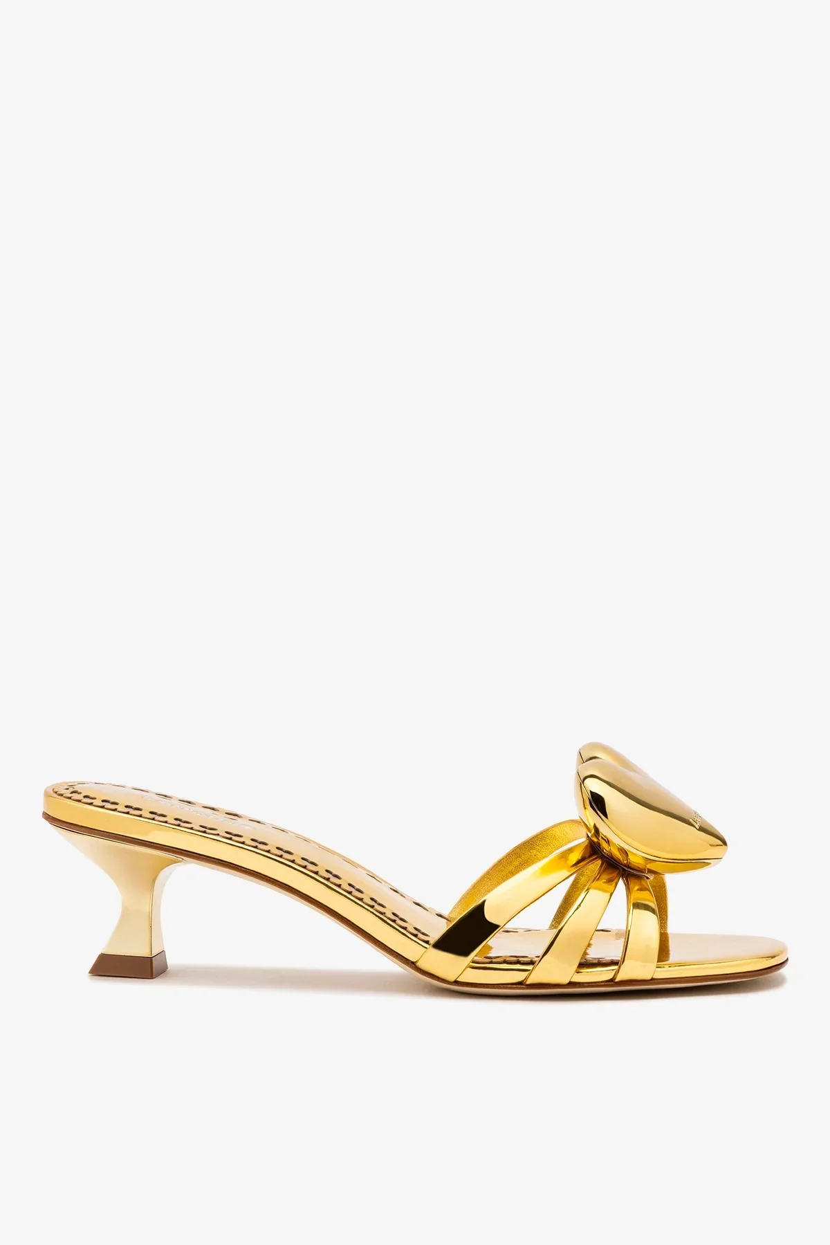 Mule Amore Espelhado Dourado