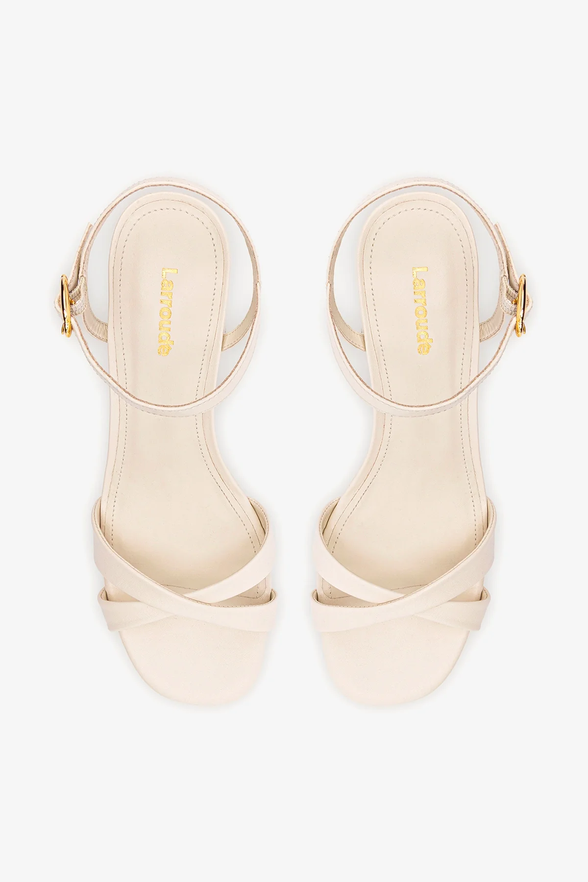 Sandália Plataforma Bianca Low Couro Off White - Image 7