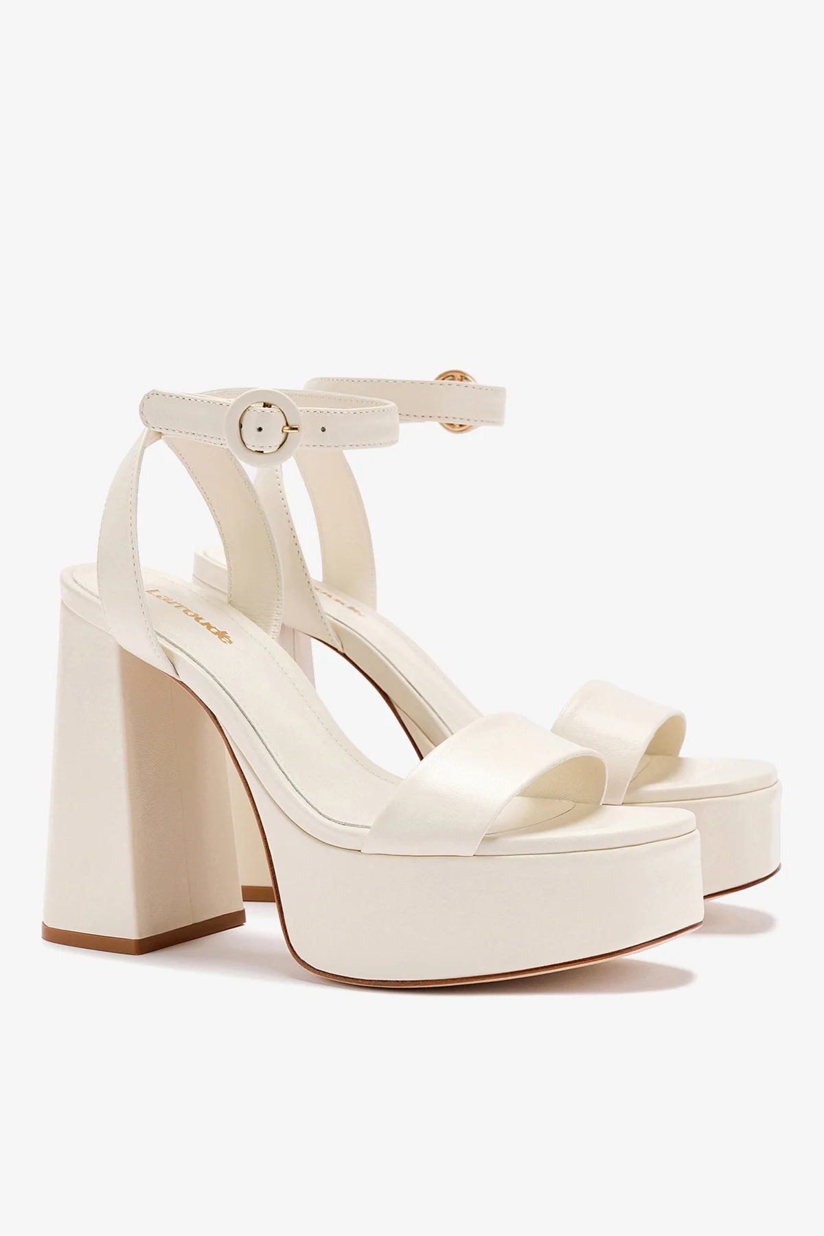 Sandália Dolly Couro Off White - Image 3