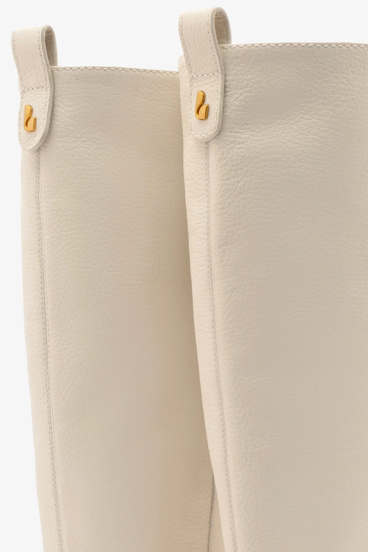 Bota Florencia Couro Off White - Image 3
