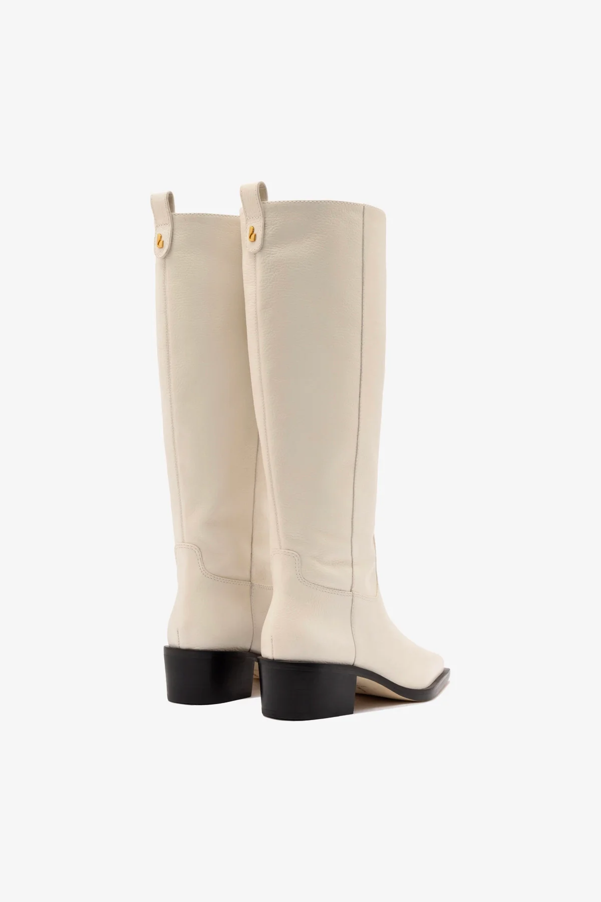 Bota Florencia Couro Off White - Image 5