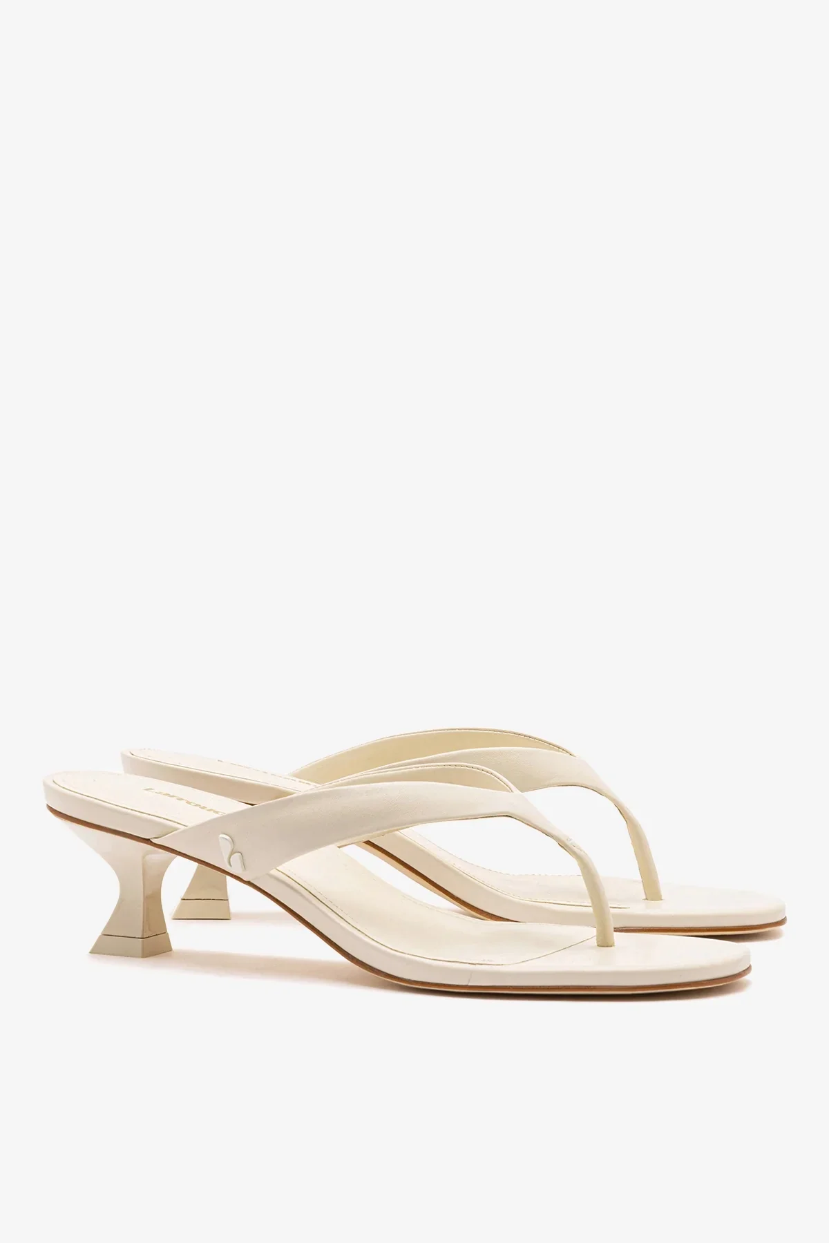 Sandália Gaia Low Couro Off White - Image 2