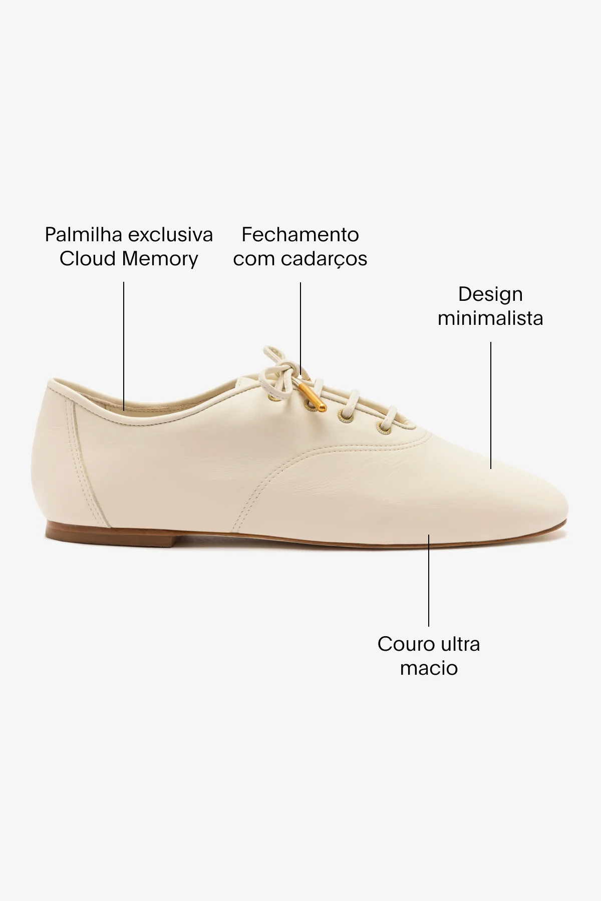Tênis Liza Couro Off White - Image 5