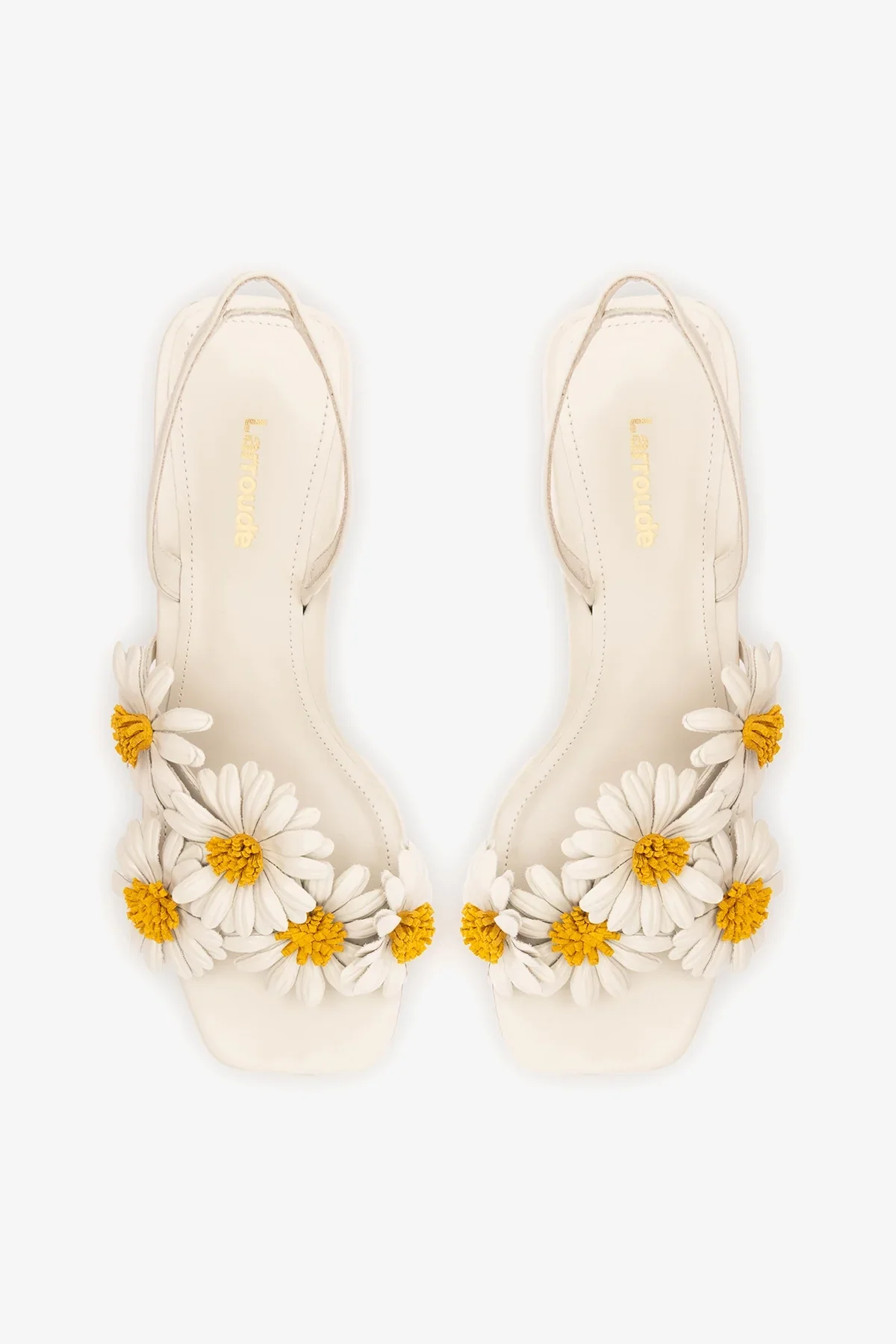 Sandália Fiore Couro Off White - Image 6