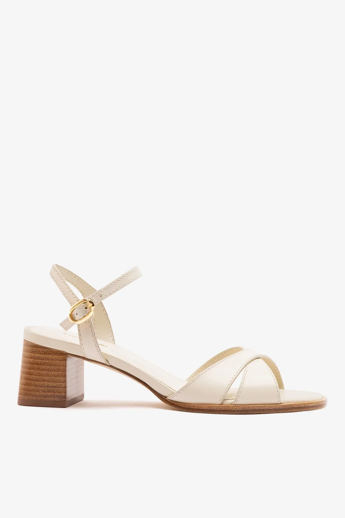 Sandália Roma Couro Off White