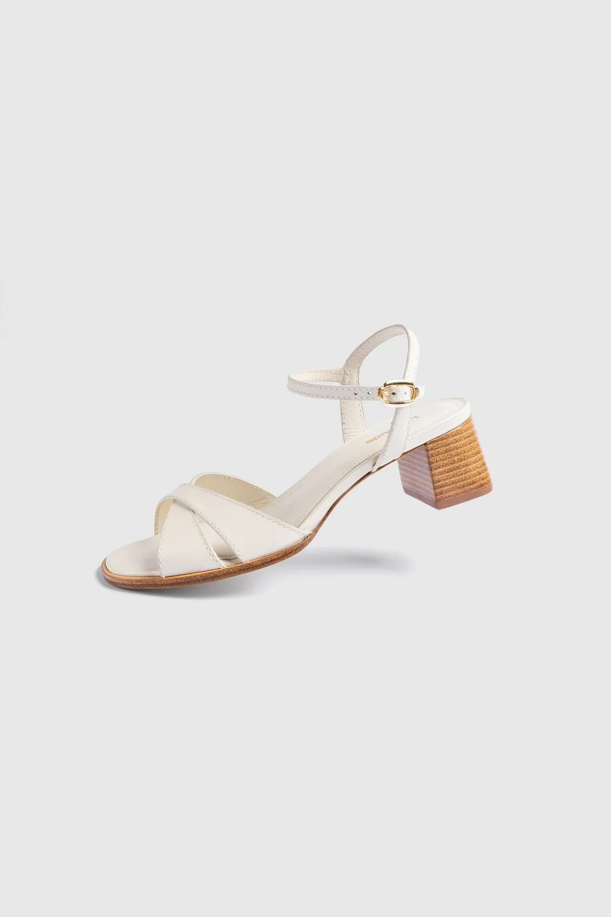 Sandália Roma Couro Off White - Image 2