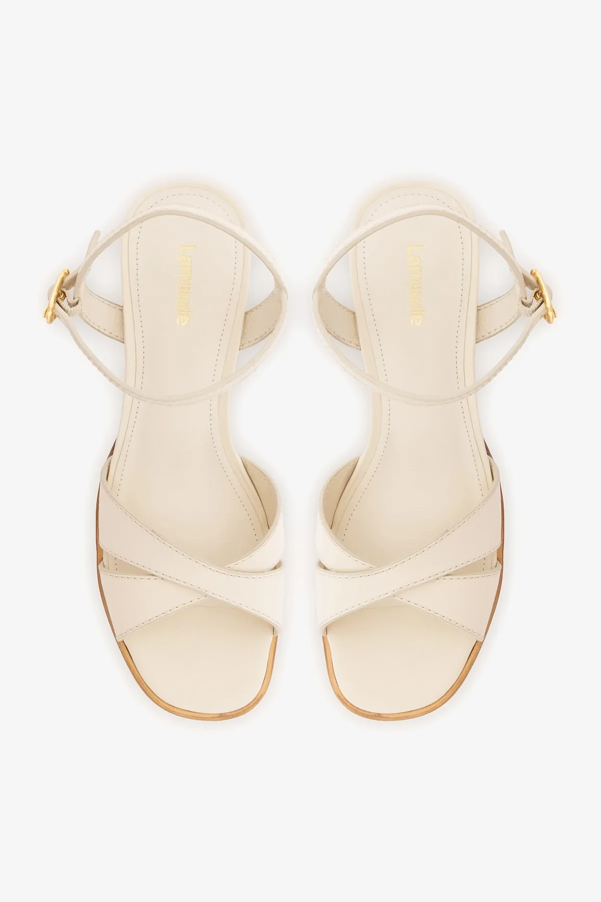Sandália Roma Couro Off White - Image 6