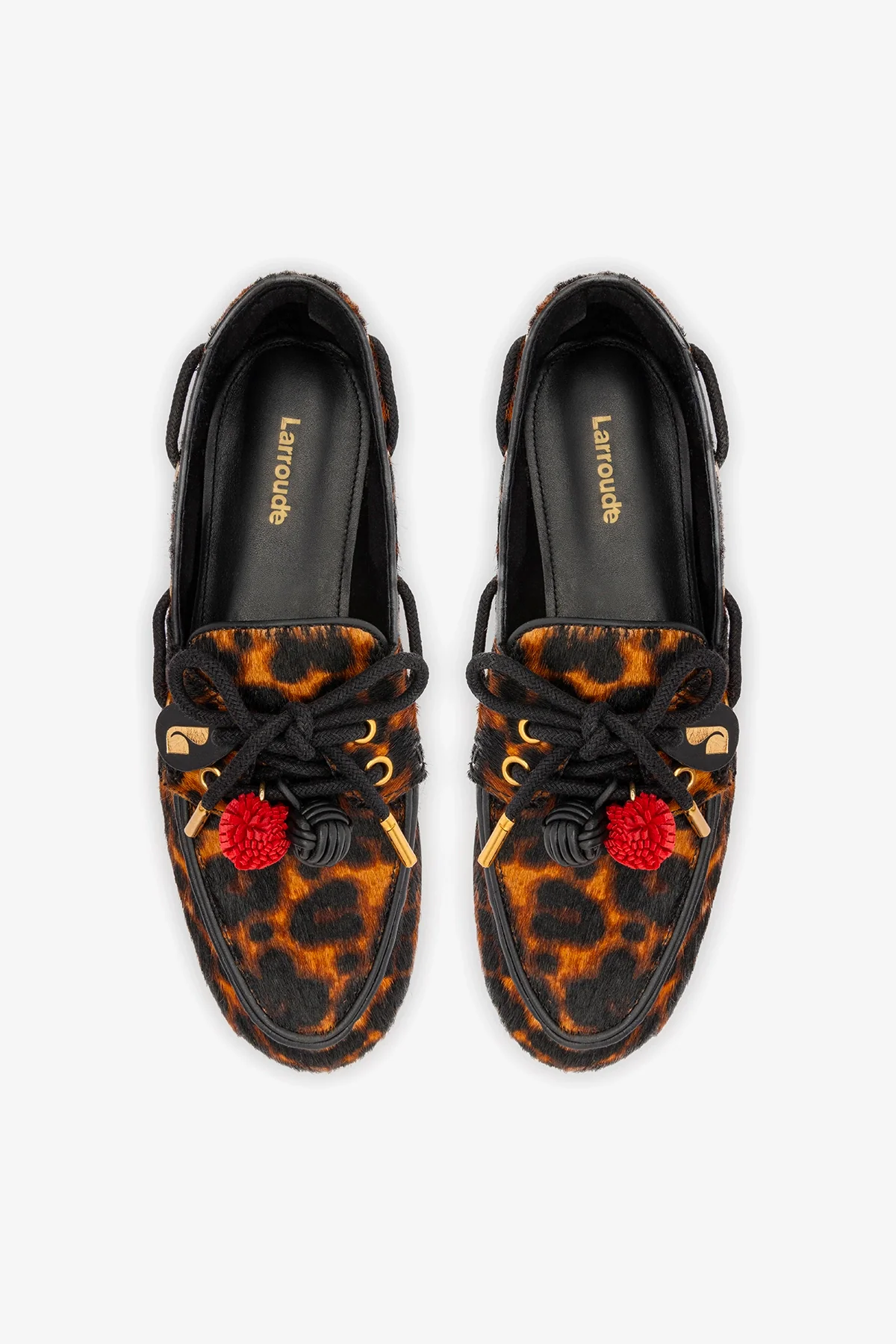 Mocassim Boat Shoe Cyprus Couro Leopardo - Image 7