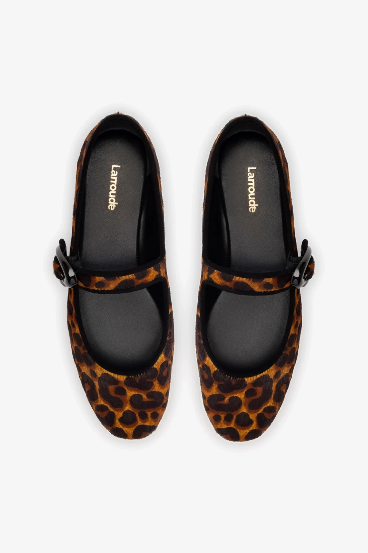 Sapatilha Verona Couro Leopardo e Camurça Preto - Image 6