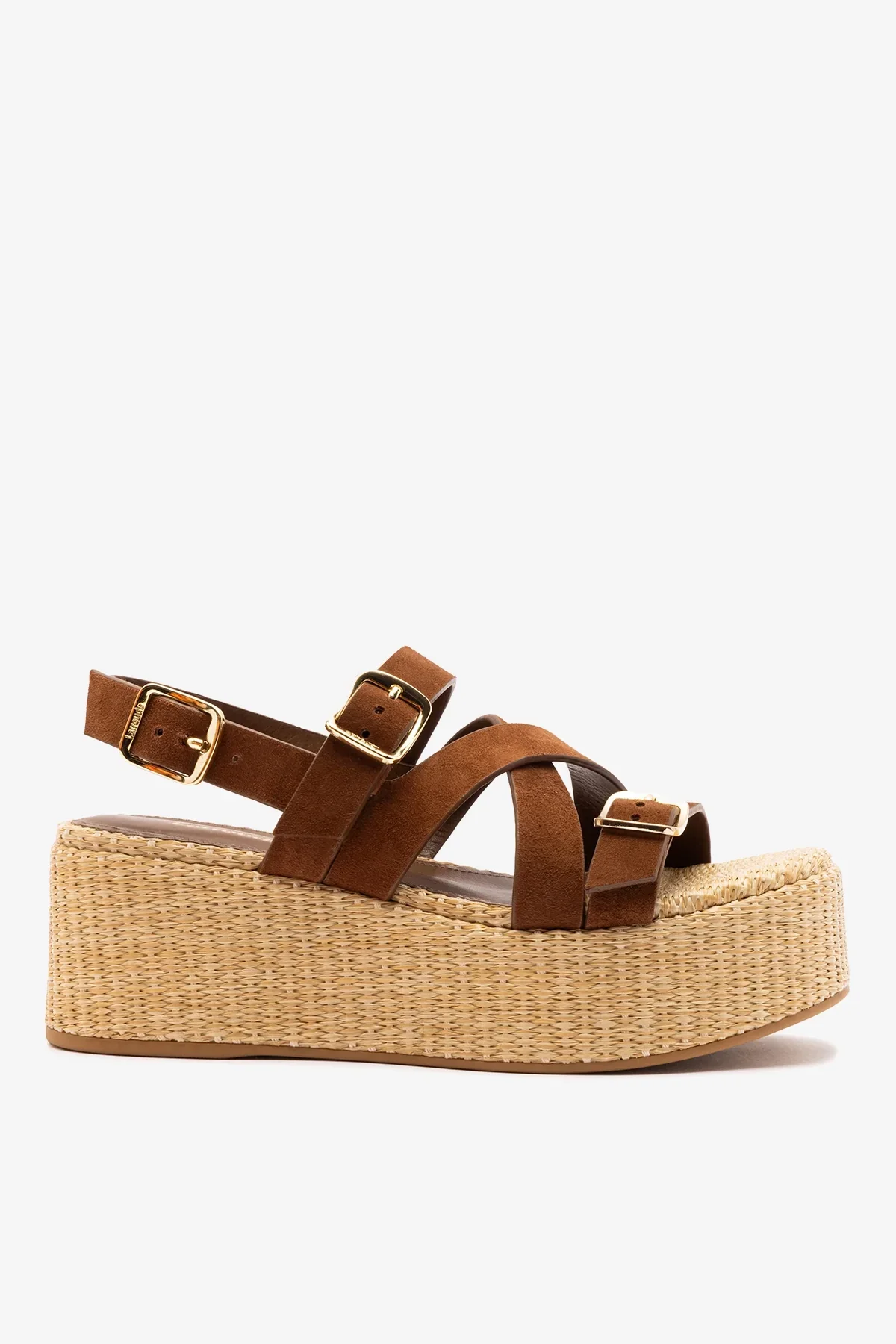 Flatform Patti Camurça Marrom