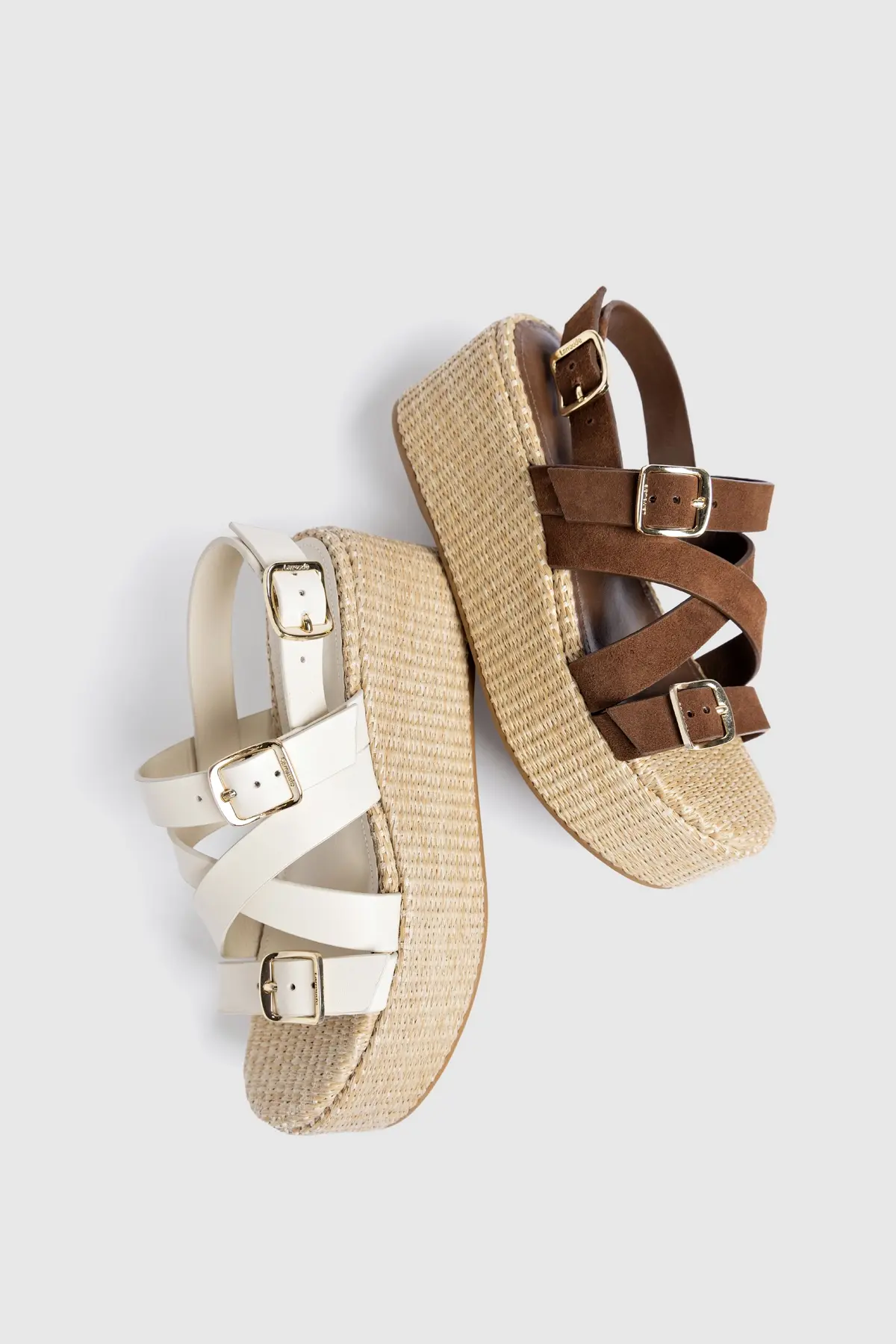 Flatform Patti Couro Off White - Image 6