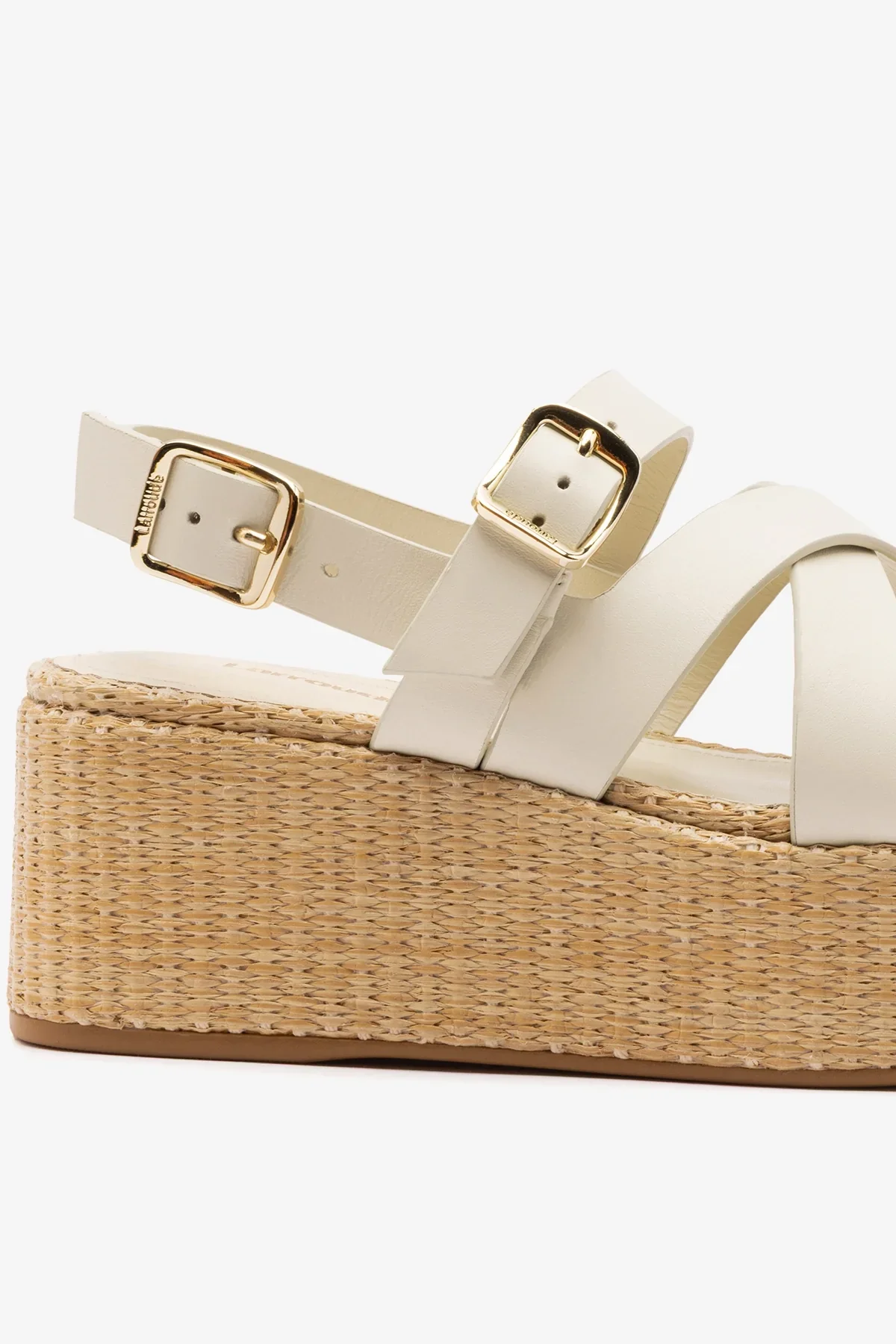 Flatform Patti Couro Off White - Image 4