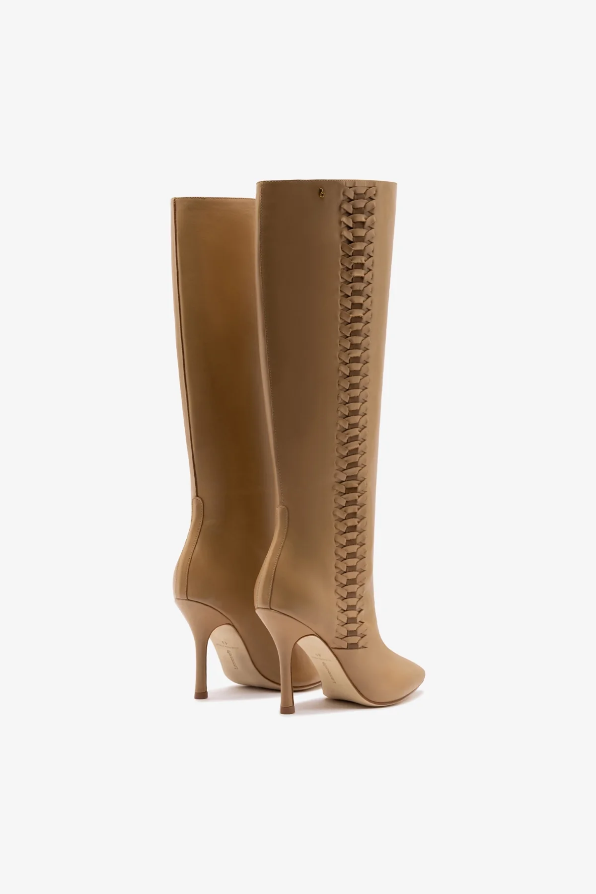 Bota Kate Couro Caramelo e Couro Marrom - Image 7