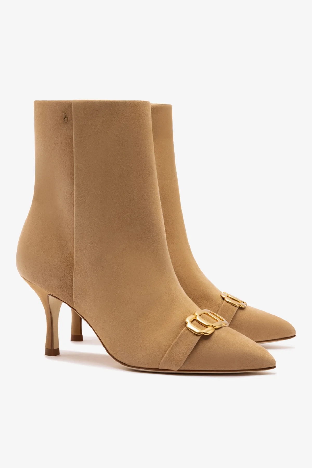 Bota Kate Mini Camurça Caramelo - Image 3