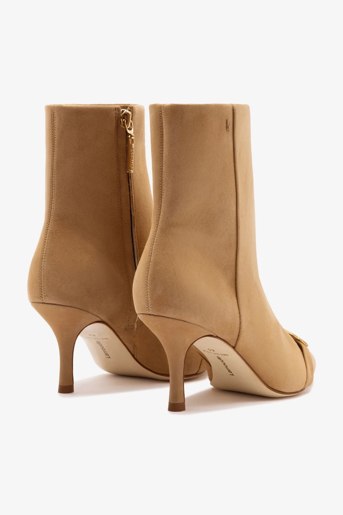 Bota Kate Mini Camurça Caramelo - Image 7