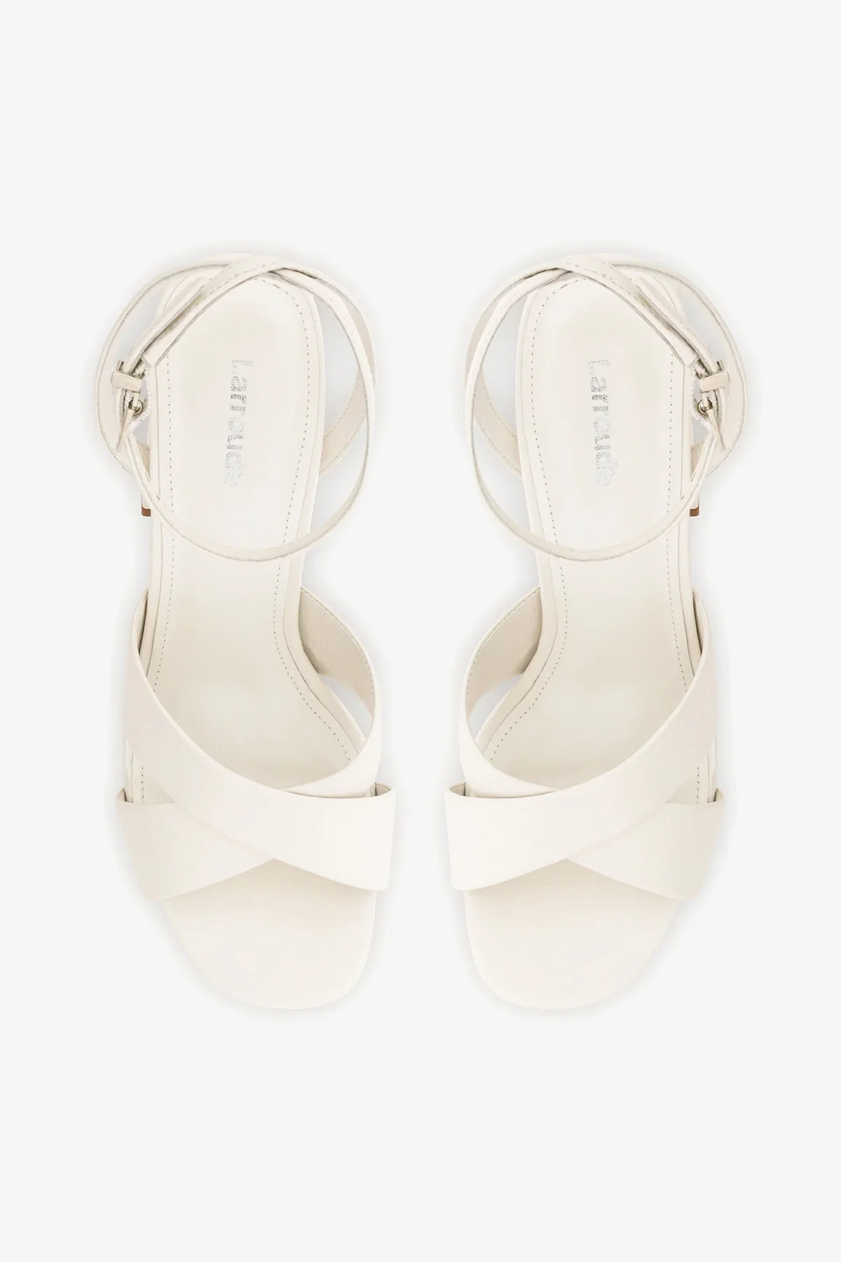 Sandália Plataforma Dolly X Couro Off White - Image 6