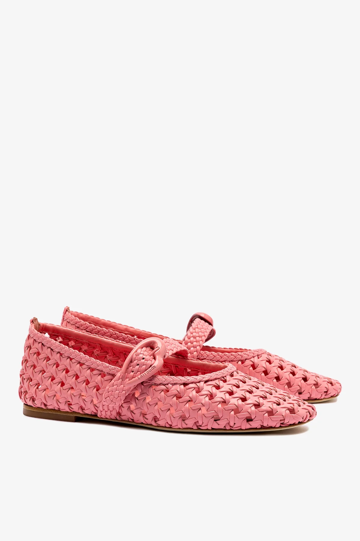 Sapatilha Verona New Macramê Couro Rosa - Image 3