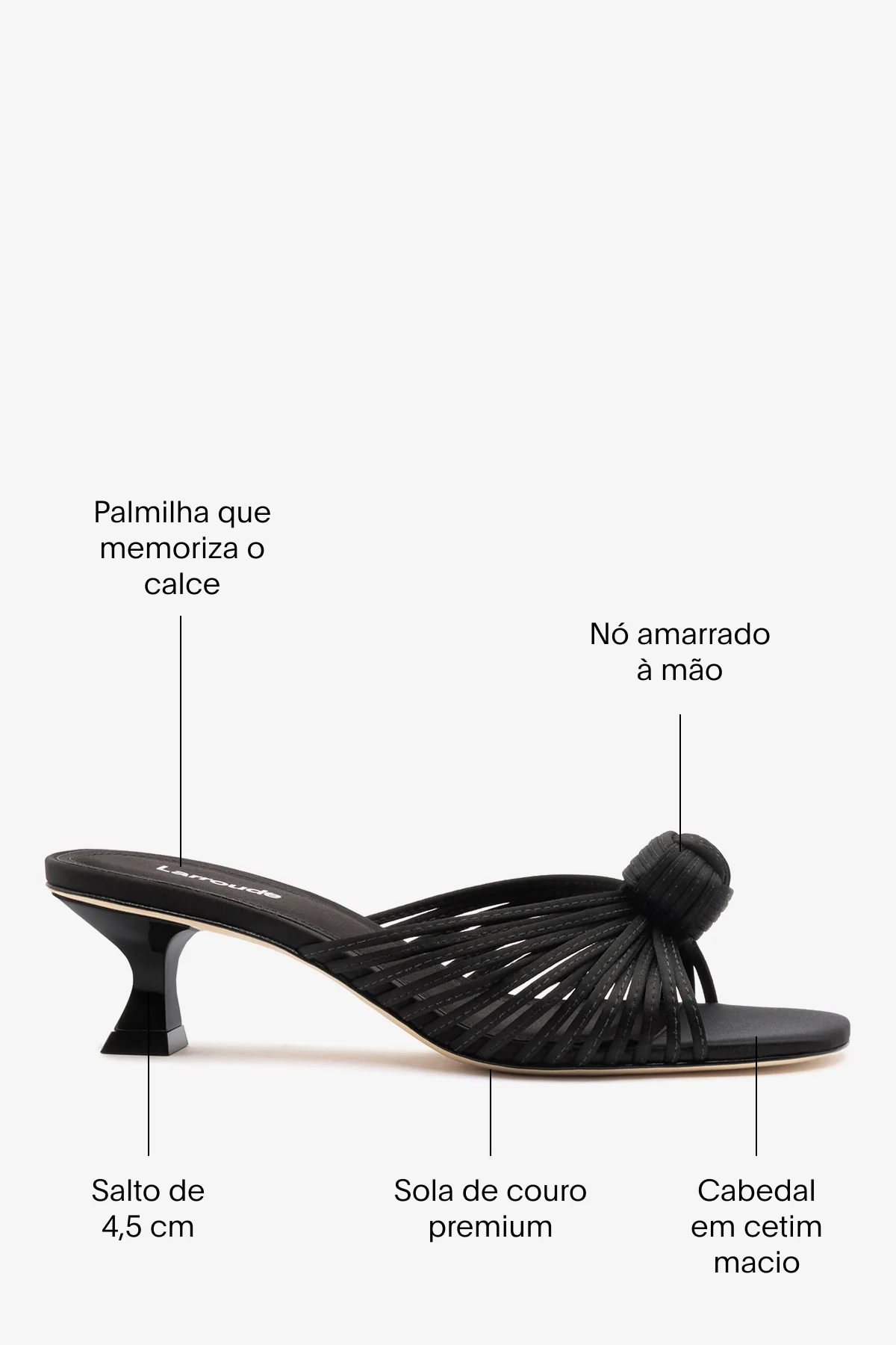 Mule Valerie Cetim Preto - Image 6