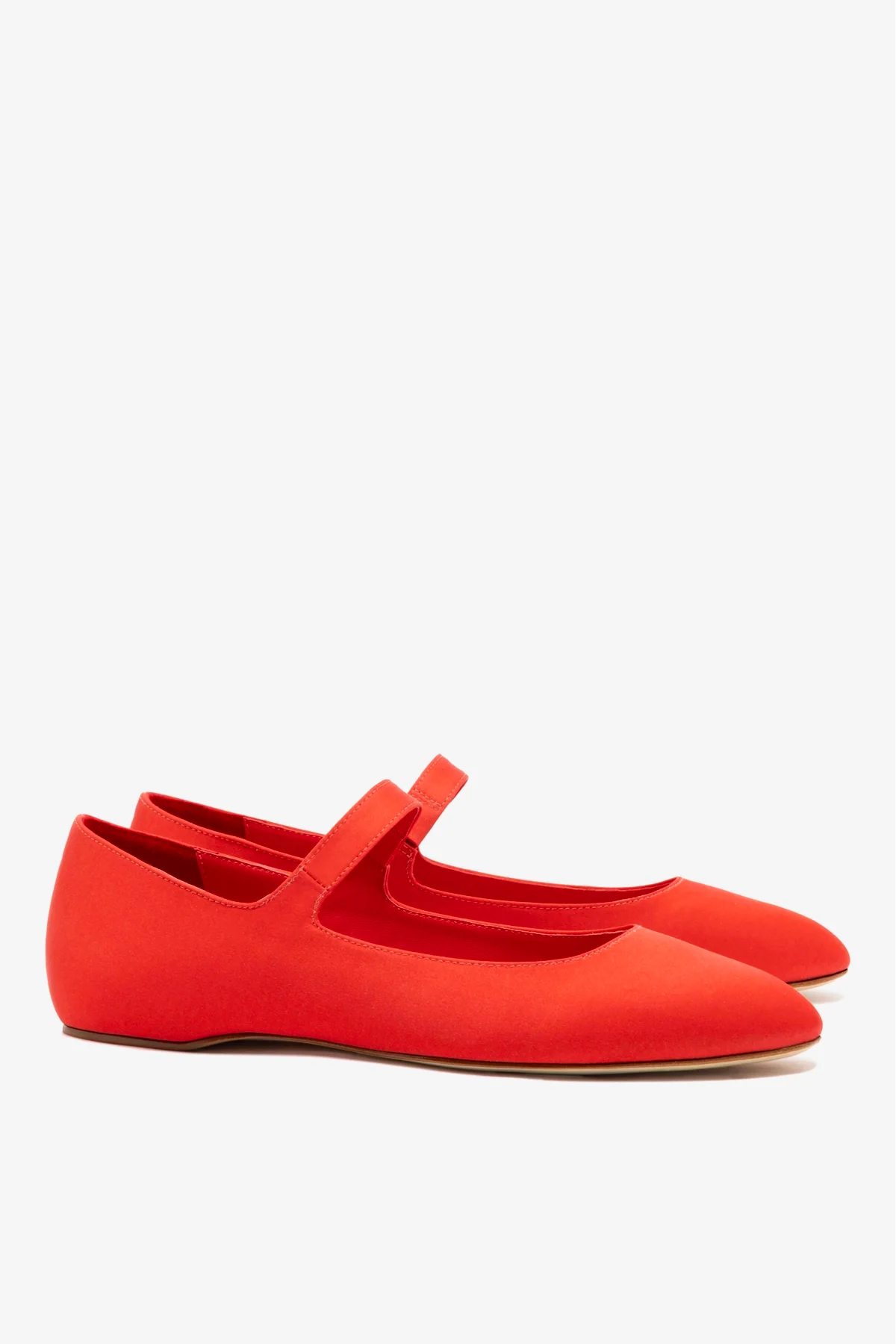 Larroudé By Nicolò B.: Sapatilha Maria Cetim Vermelho - Image 3