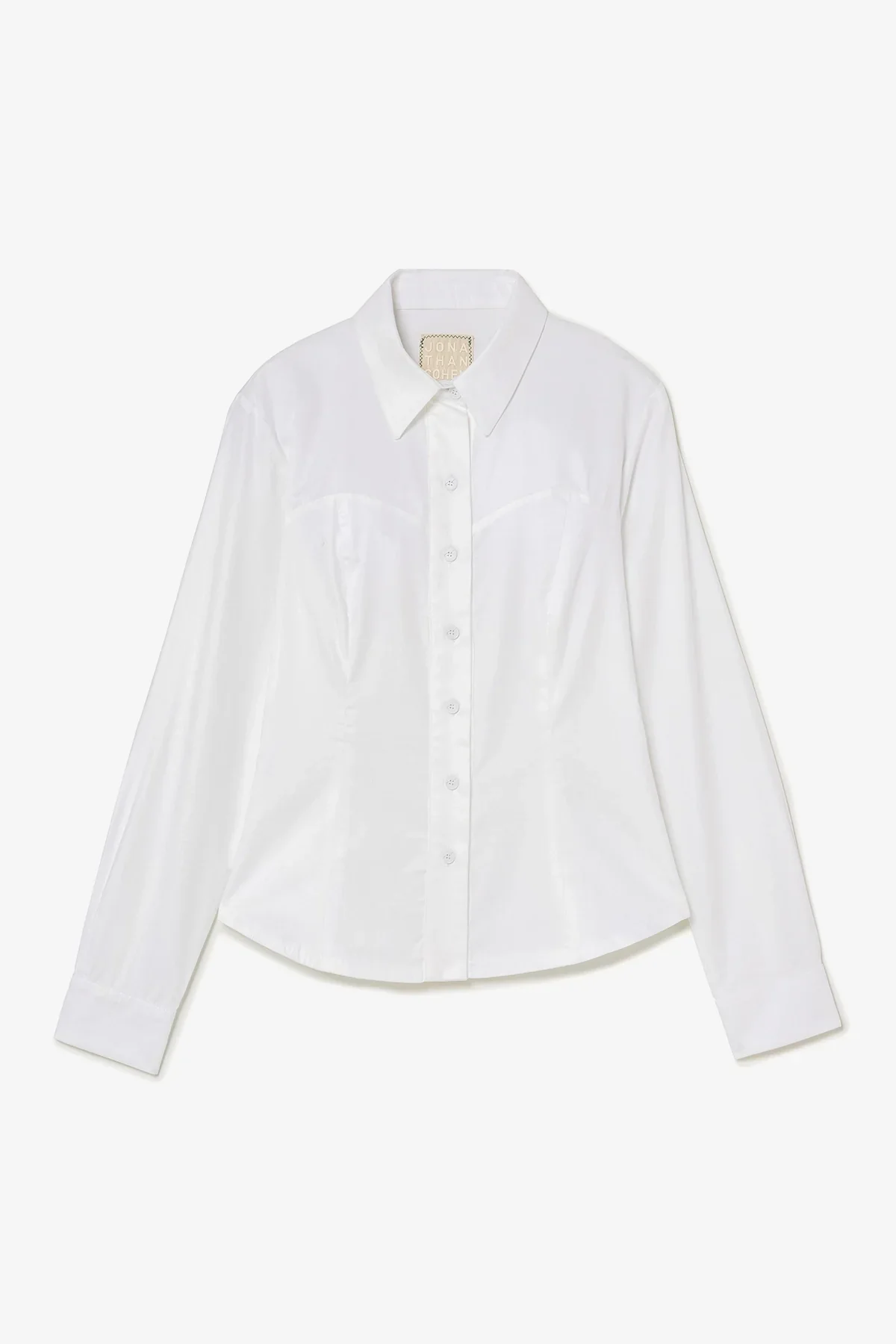 Camisa Bustiê Eva Algodão Branco