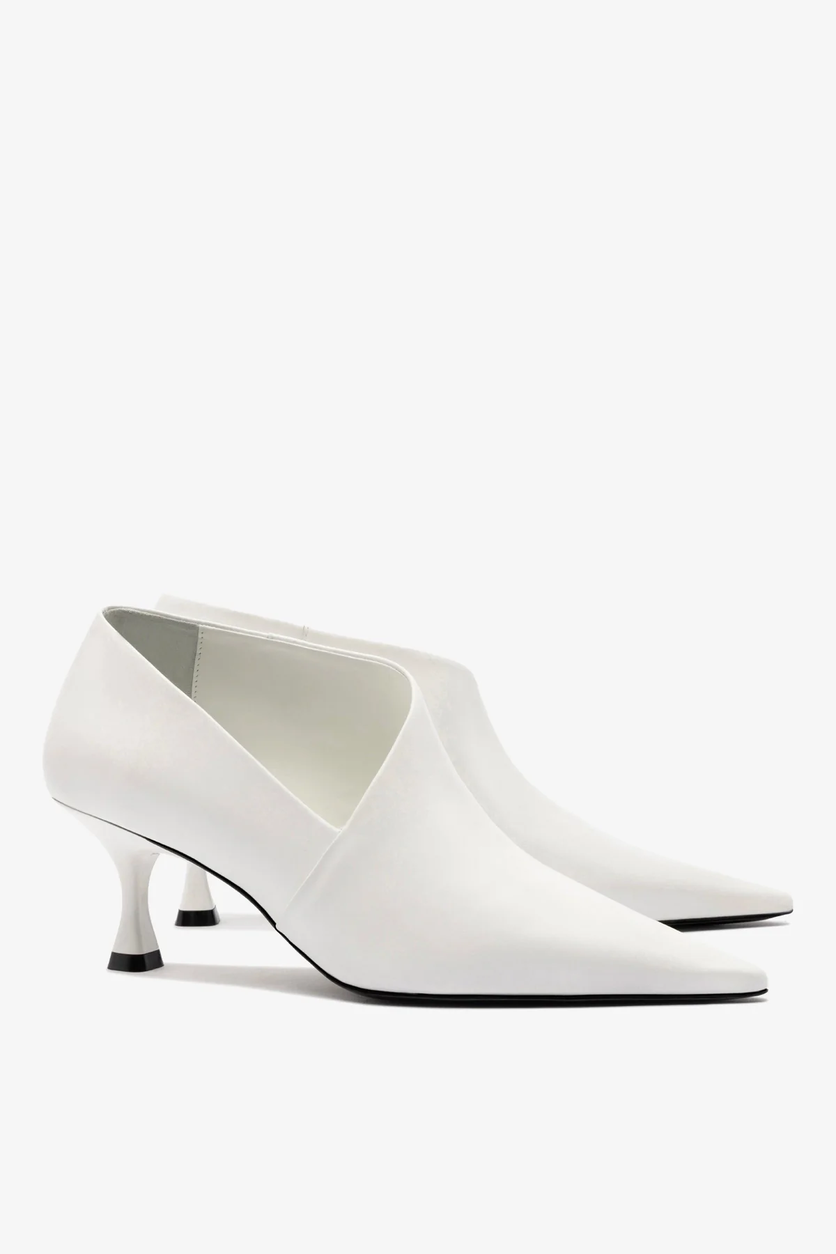 Larroudé By Nicolò B.: Scarpin Vittoria Couro Branco - Image 3